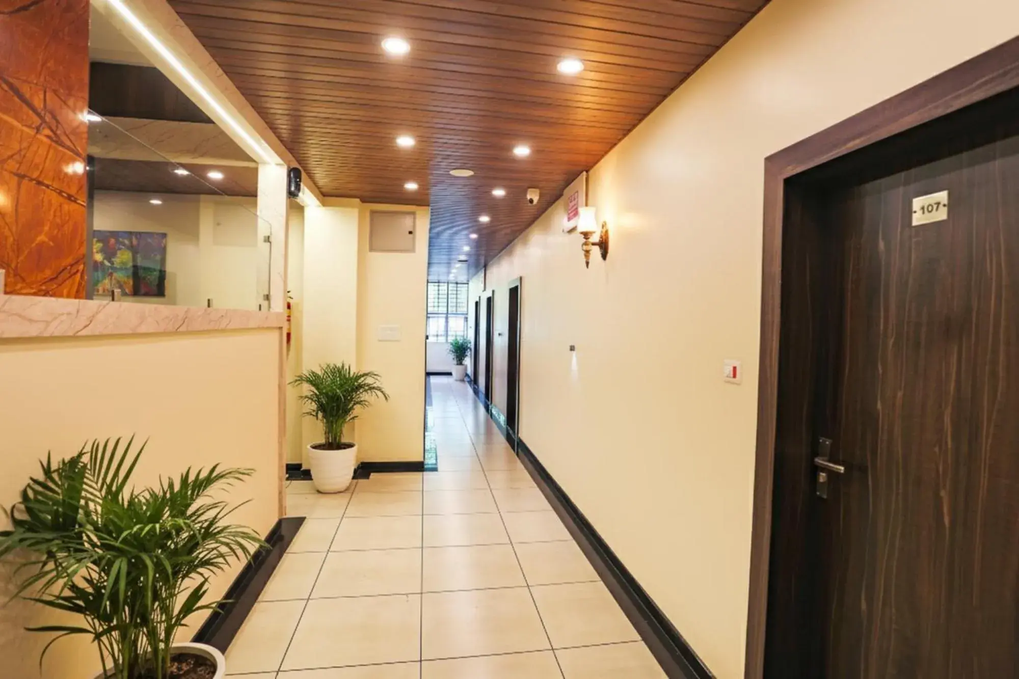 Lobby or reception in FabHotel Balaji Paradise Lobby or reception in FabHotel Balaji Paradise