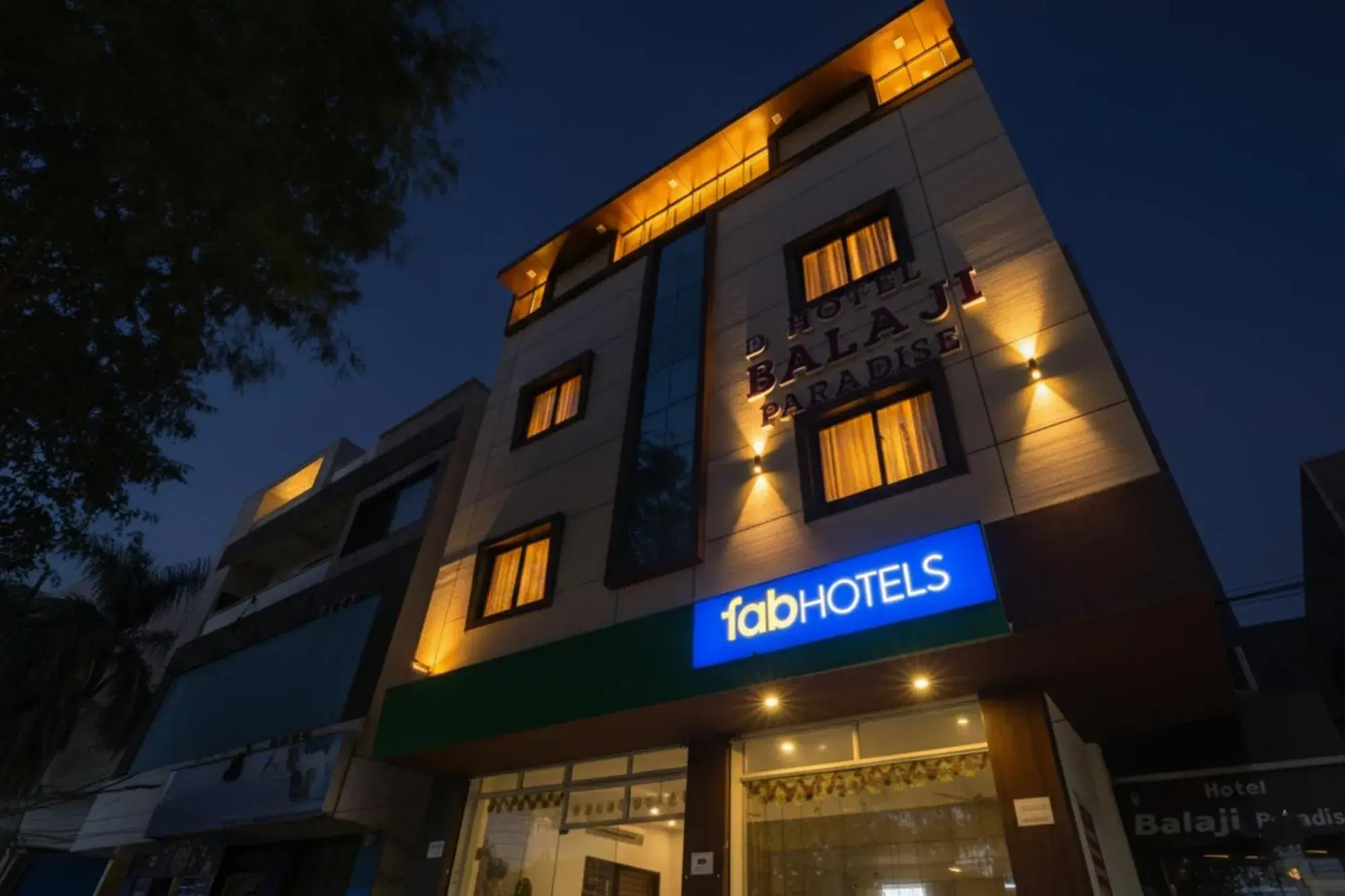 Property building in FabHotel Balaji Paradise Property building in FabHotel Balaji Paradise