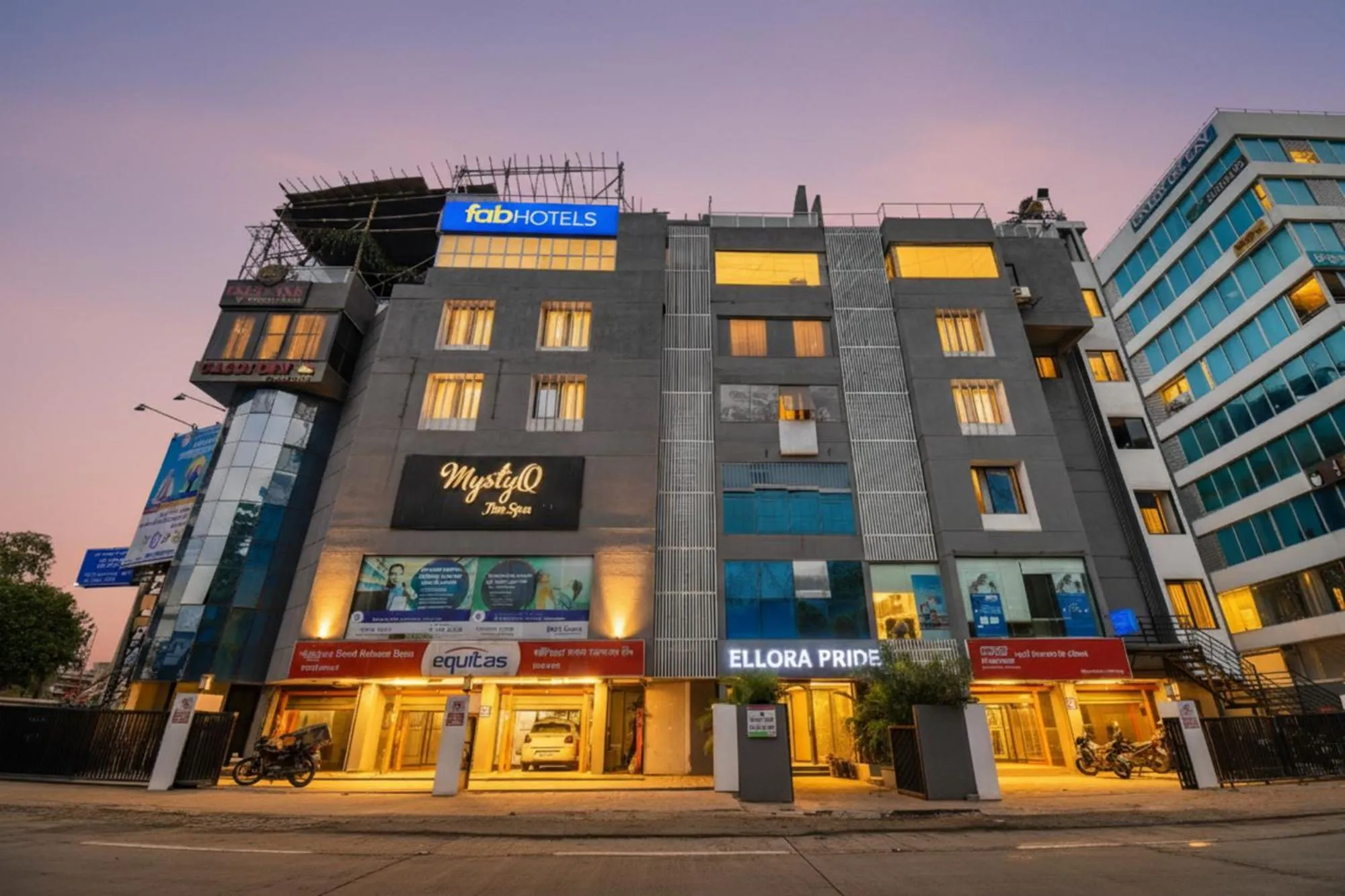 Property building in FabHotel Gargi Inn - Near Balewadi Stadium