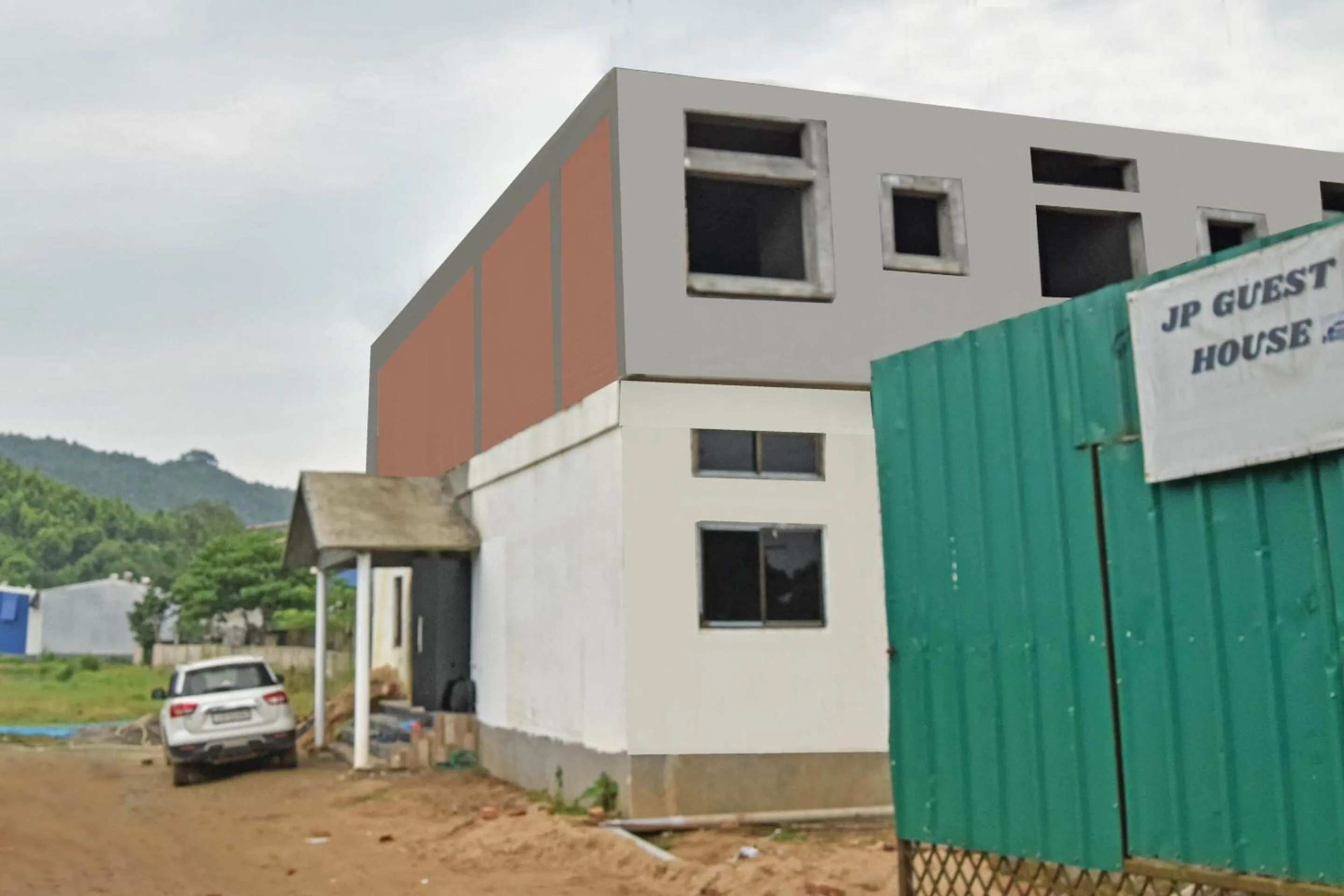 Facade/entrance in Hotel O JP Guest House