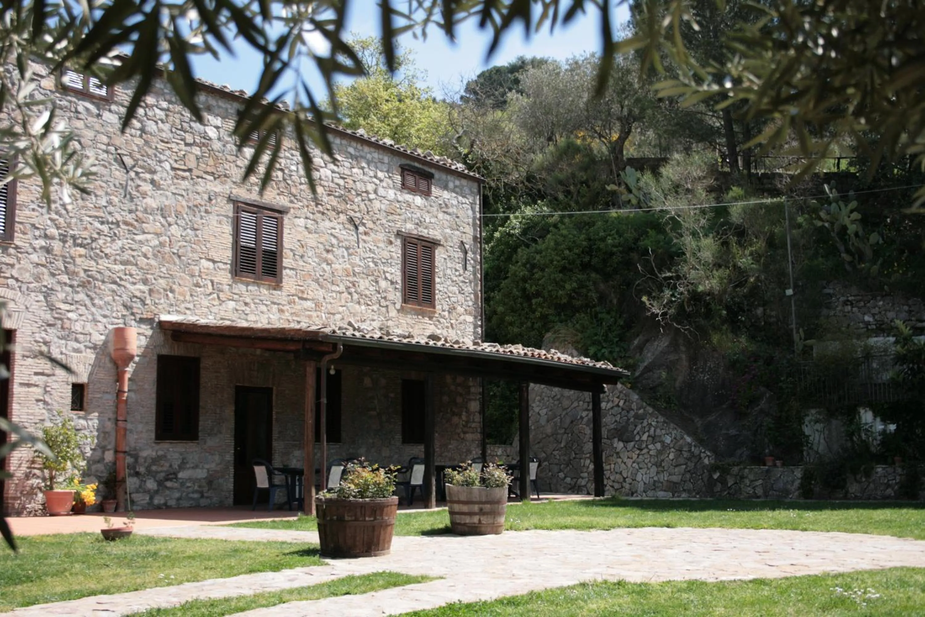 Facade/entrance in L'Antico Casale