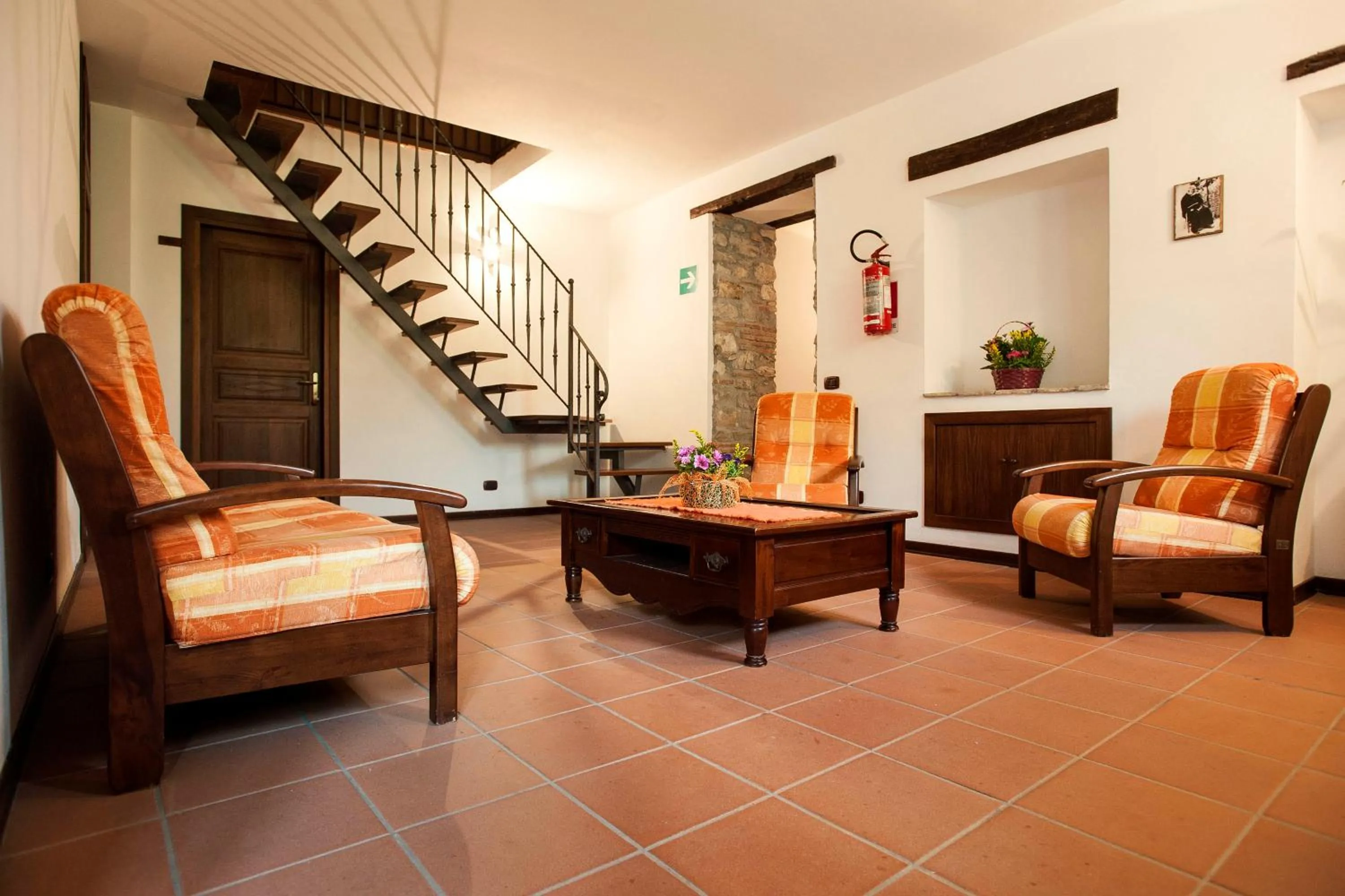 Communal lounge/ TV room in L'Antico Casale