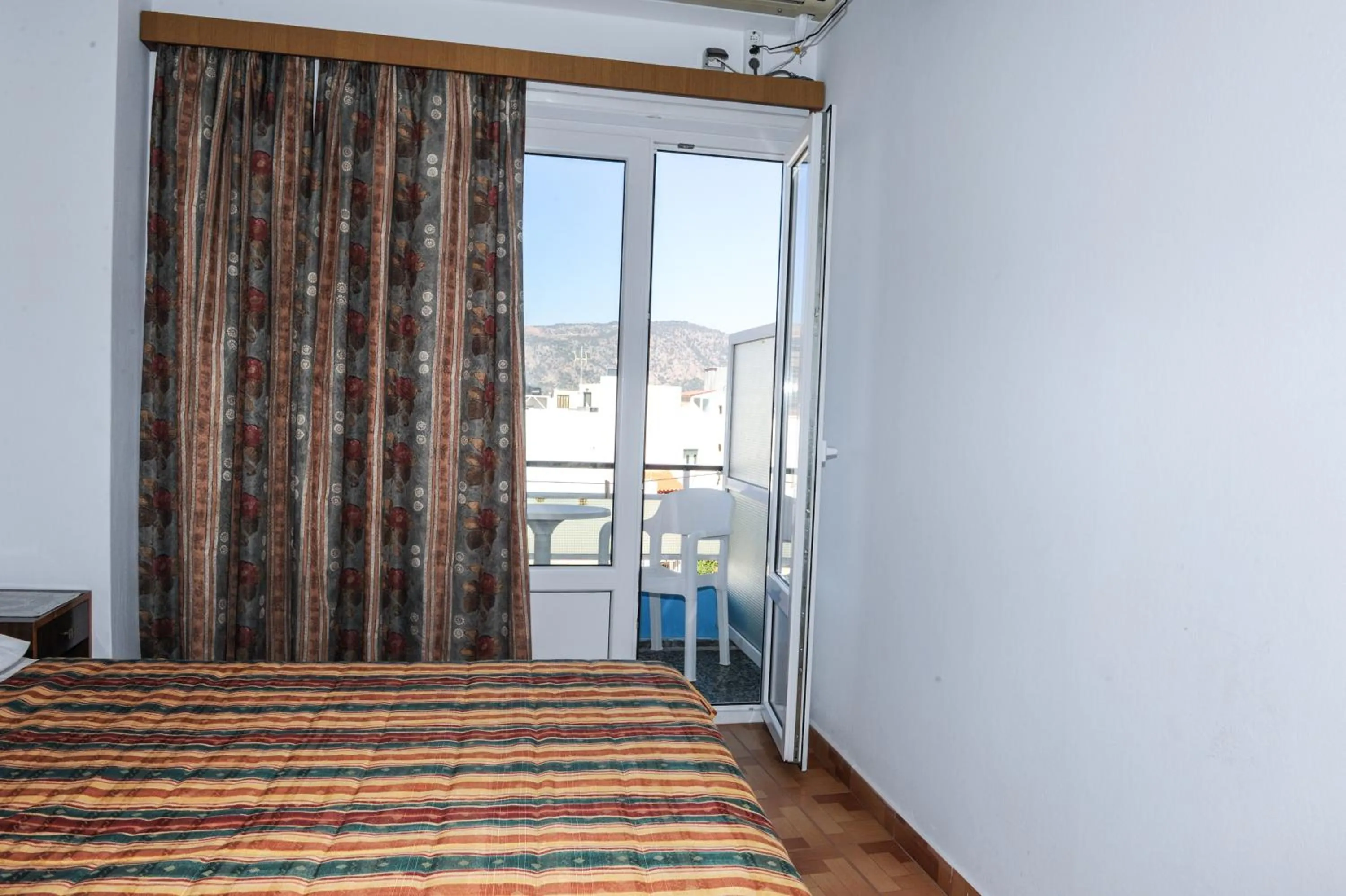 Bed in Hotel Karpathos