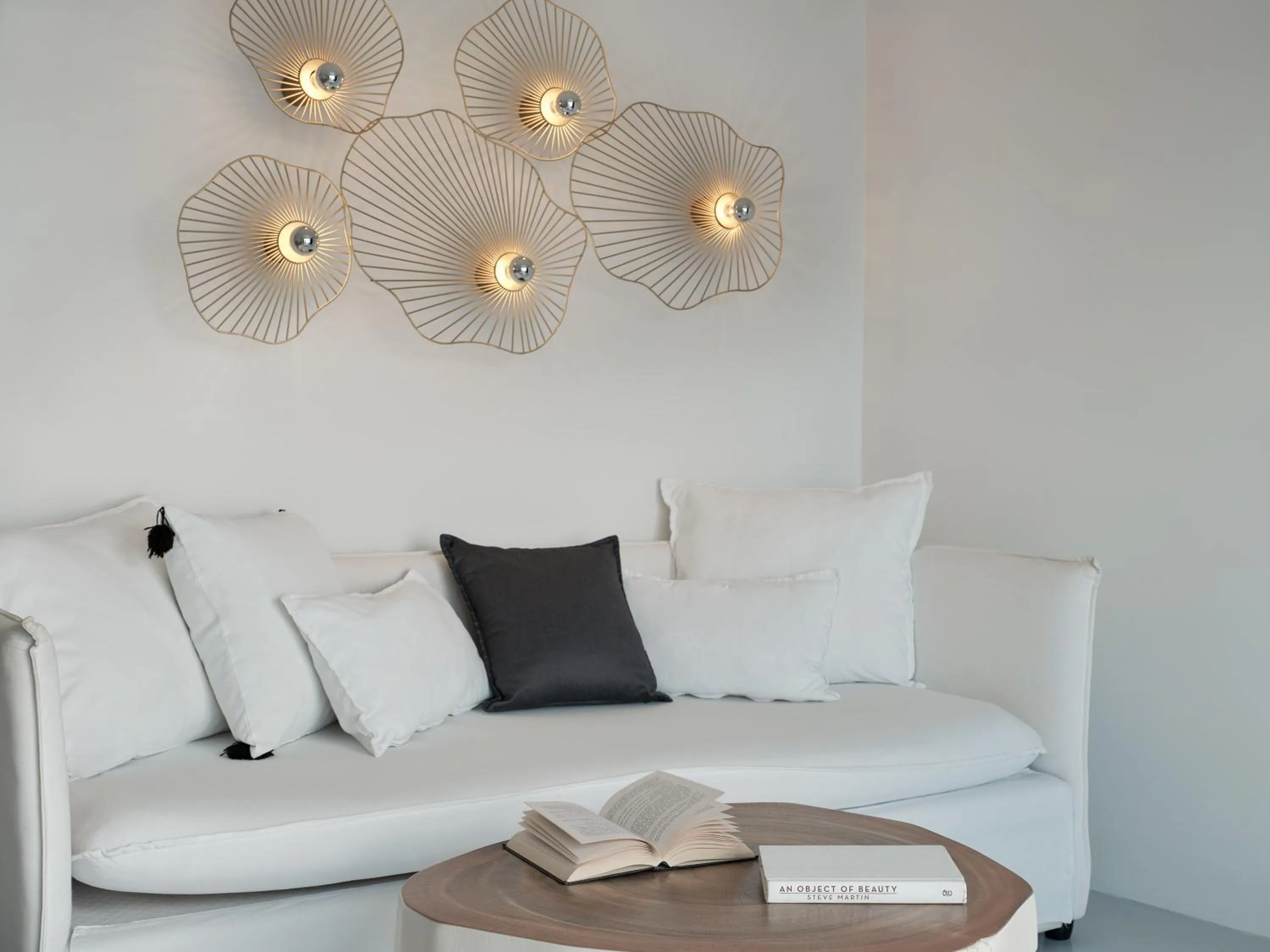 Living room in Olvos Luxury Suites