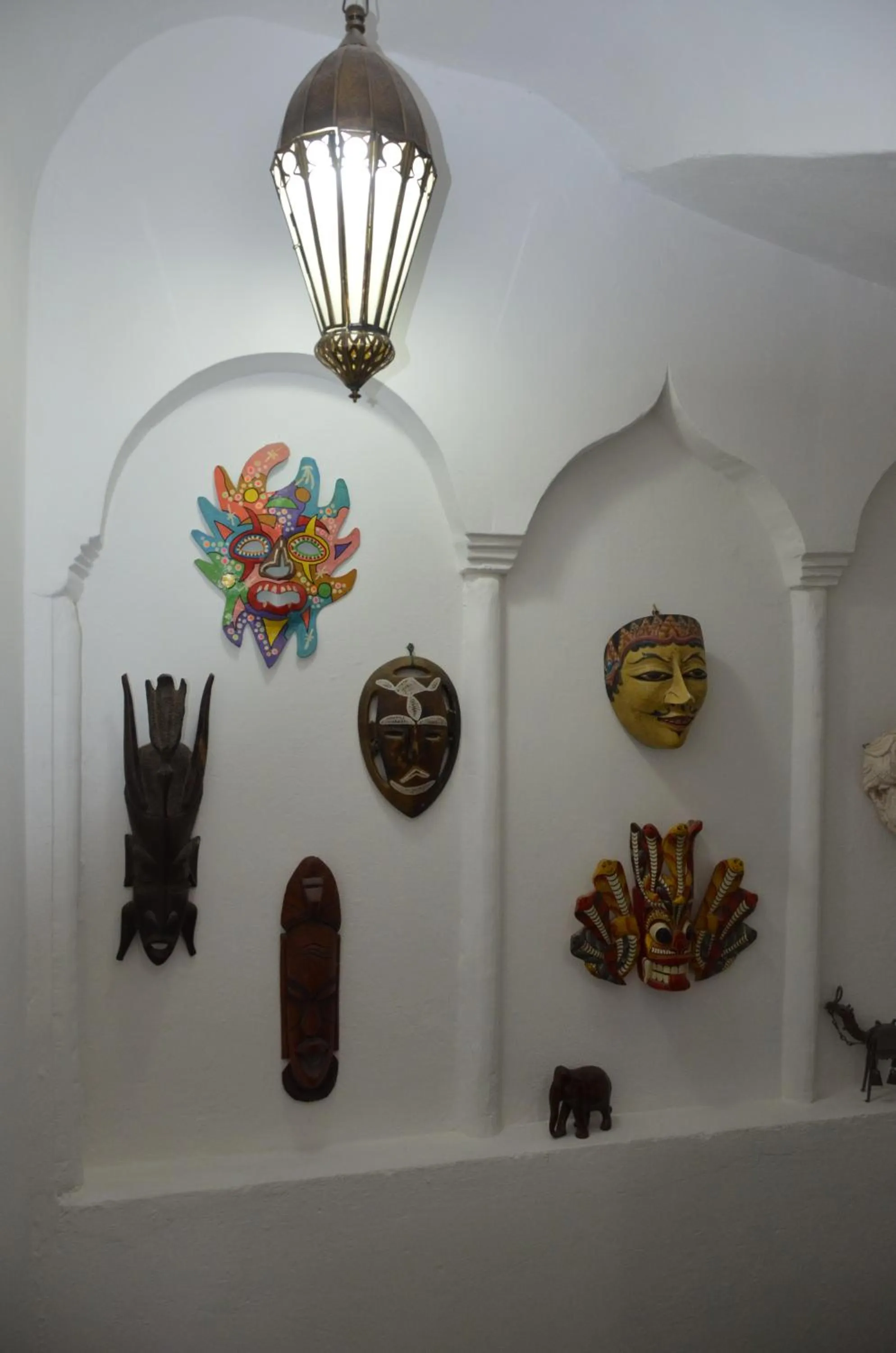 Decorative detail in Tanger Chez Habitant