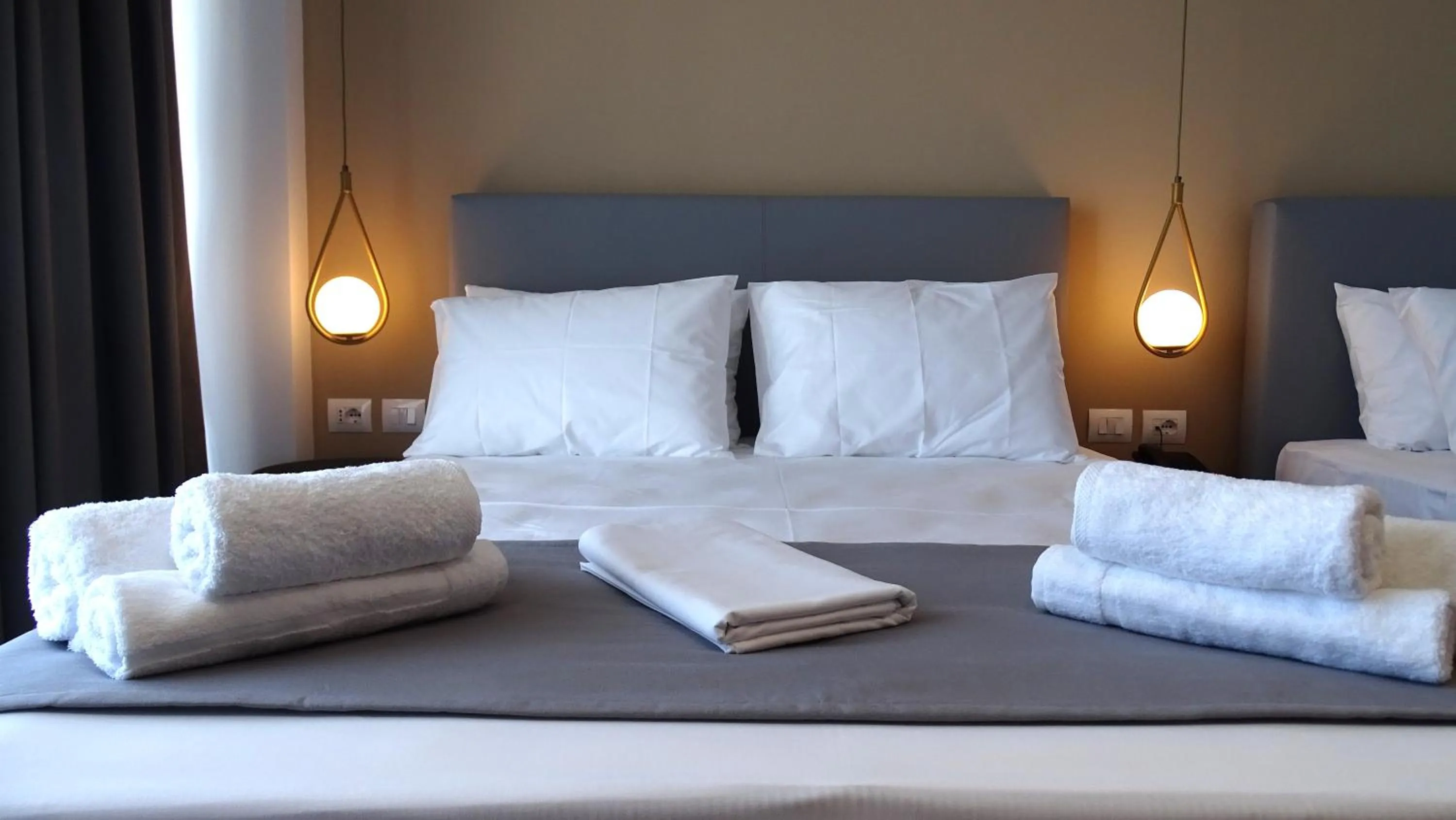 Bed in Valmar Hotel