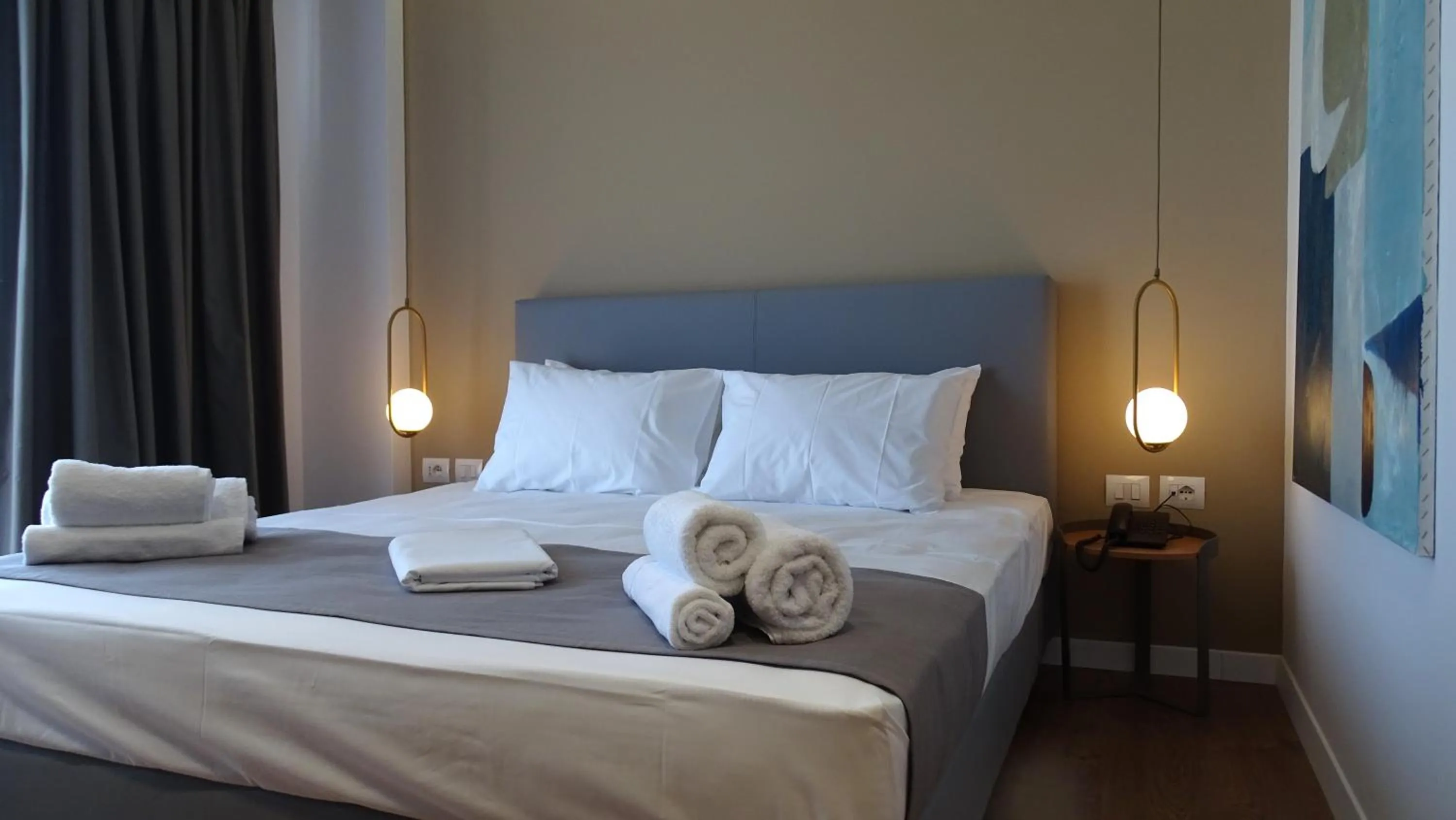 Bed in Valmar Hotel