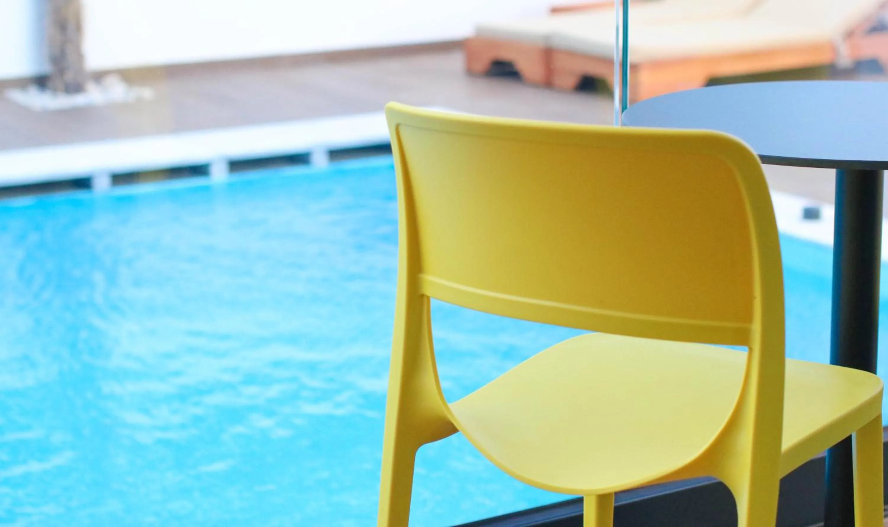 Pool view in Valmar Hotel