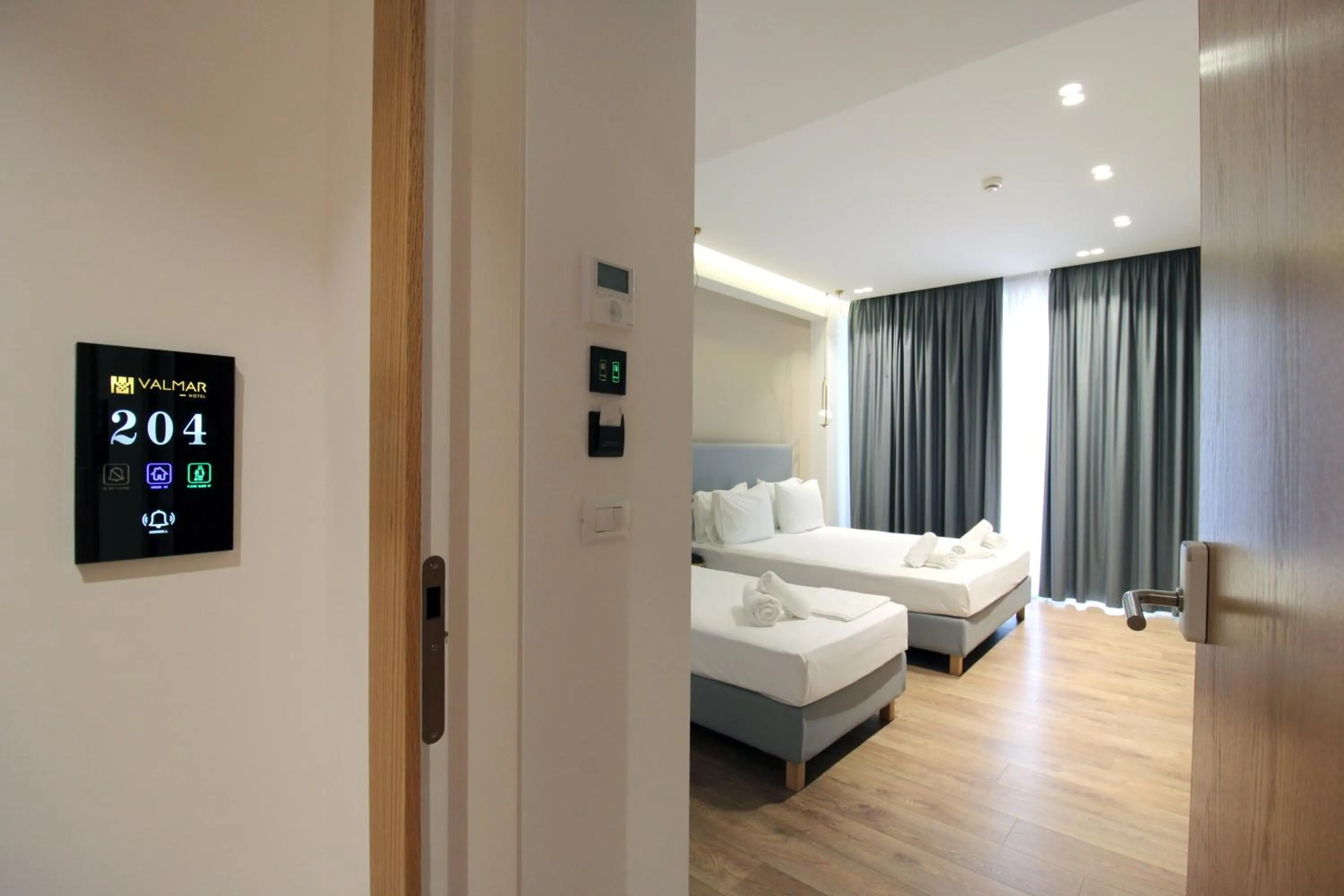Bed in Valmar Hotel