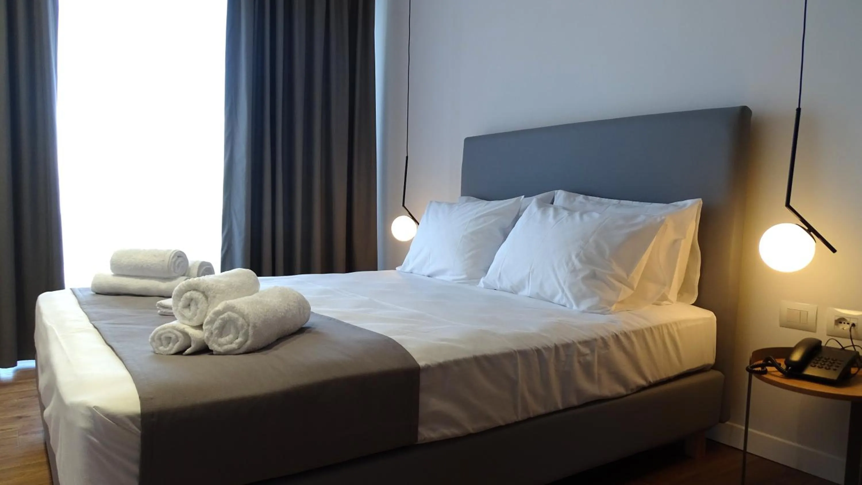 Bed in Valmar Hotel