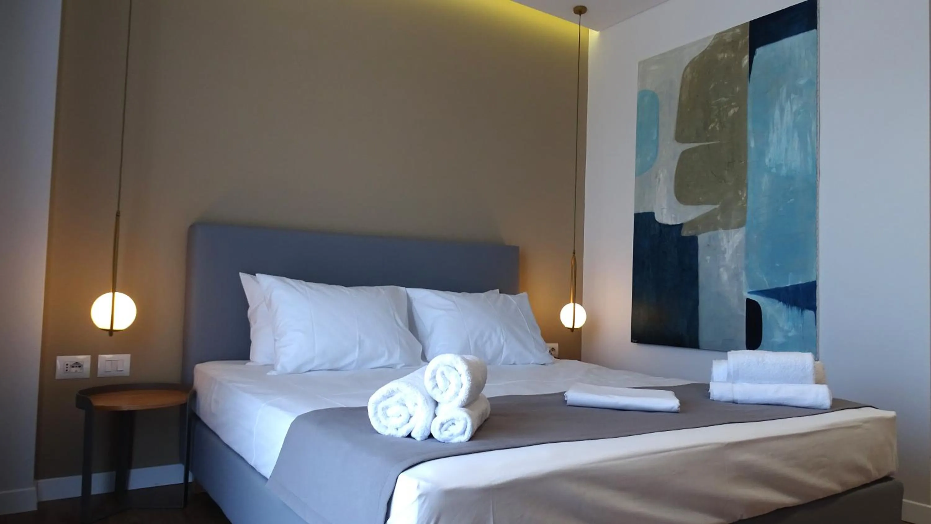 Bed in Valmar Hotel