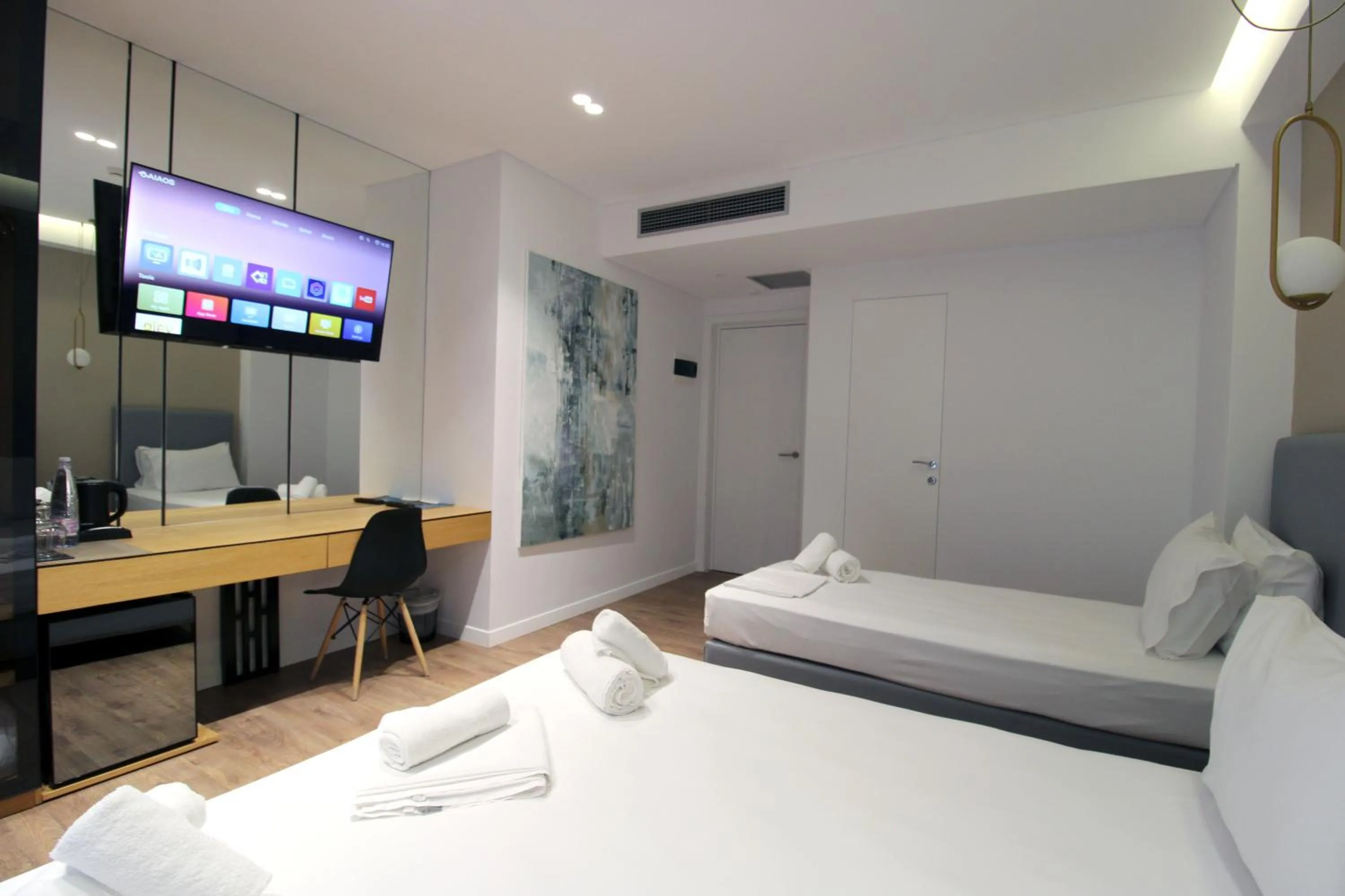 Bed in Valmar Hotel