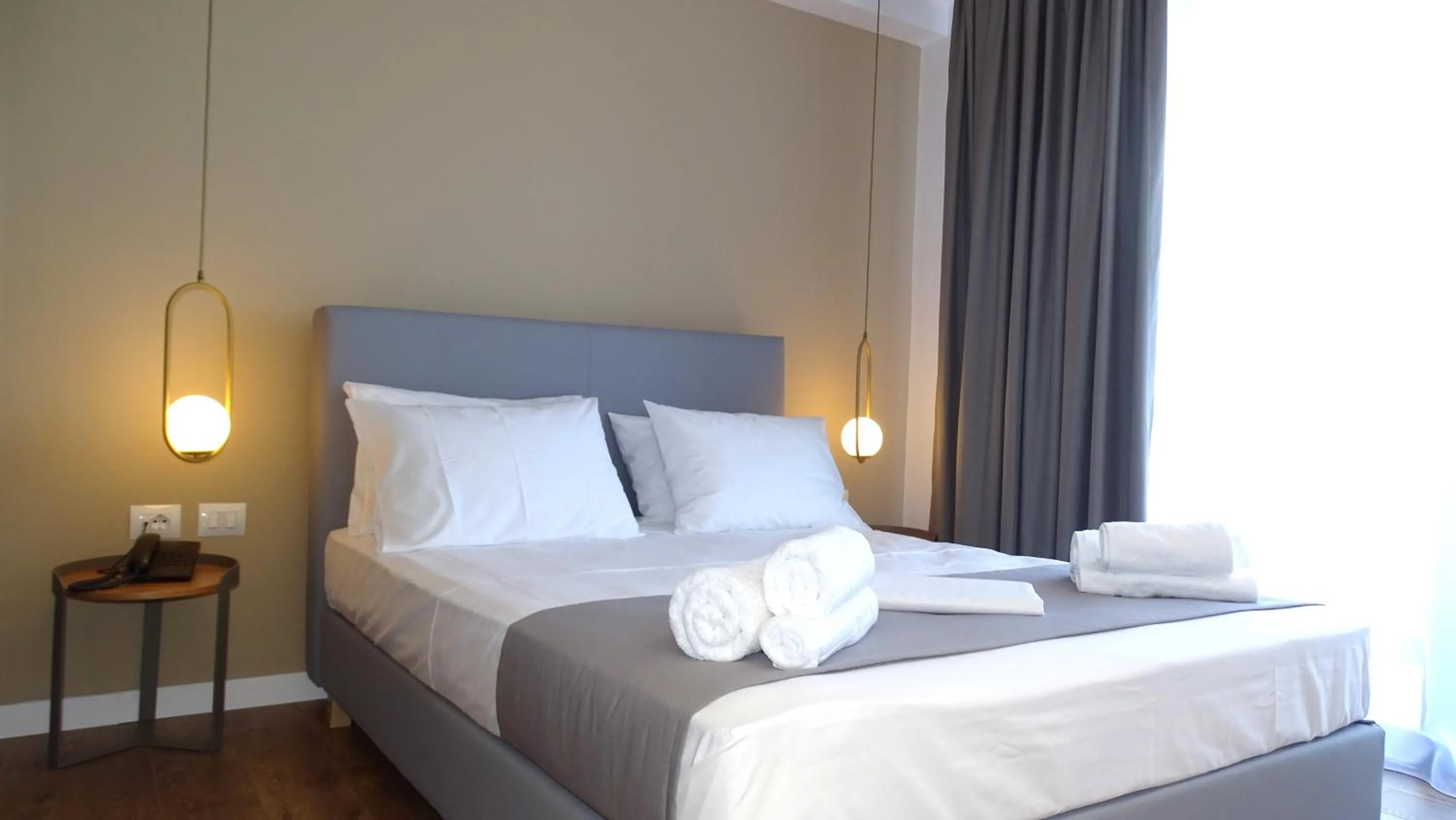Bed in Valmar Hotel