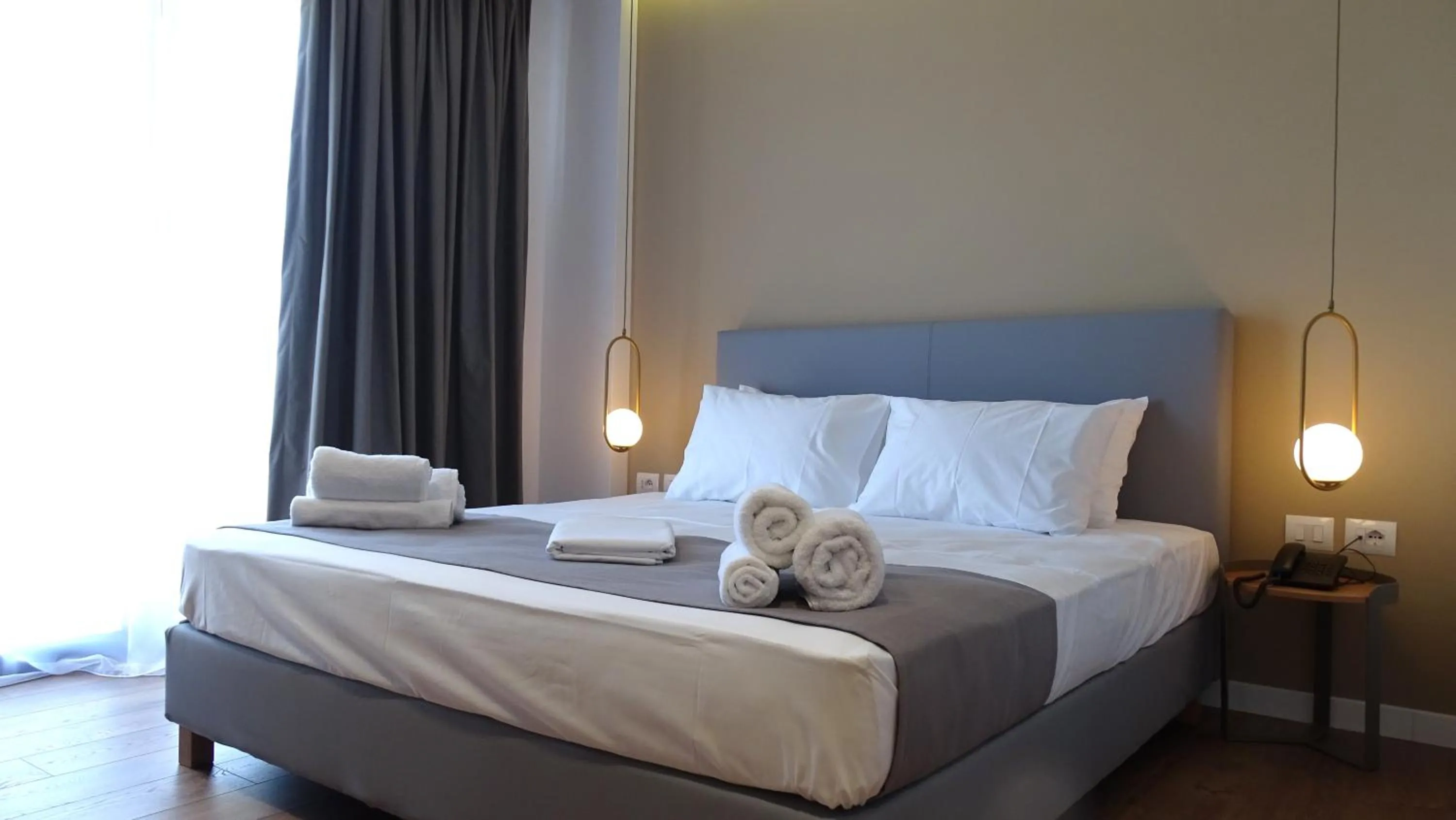 Bed in Valmar Hotel