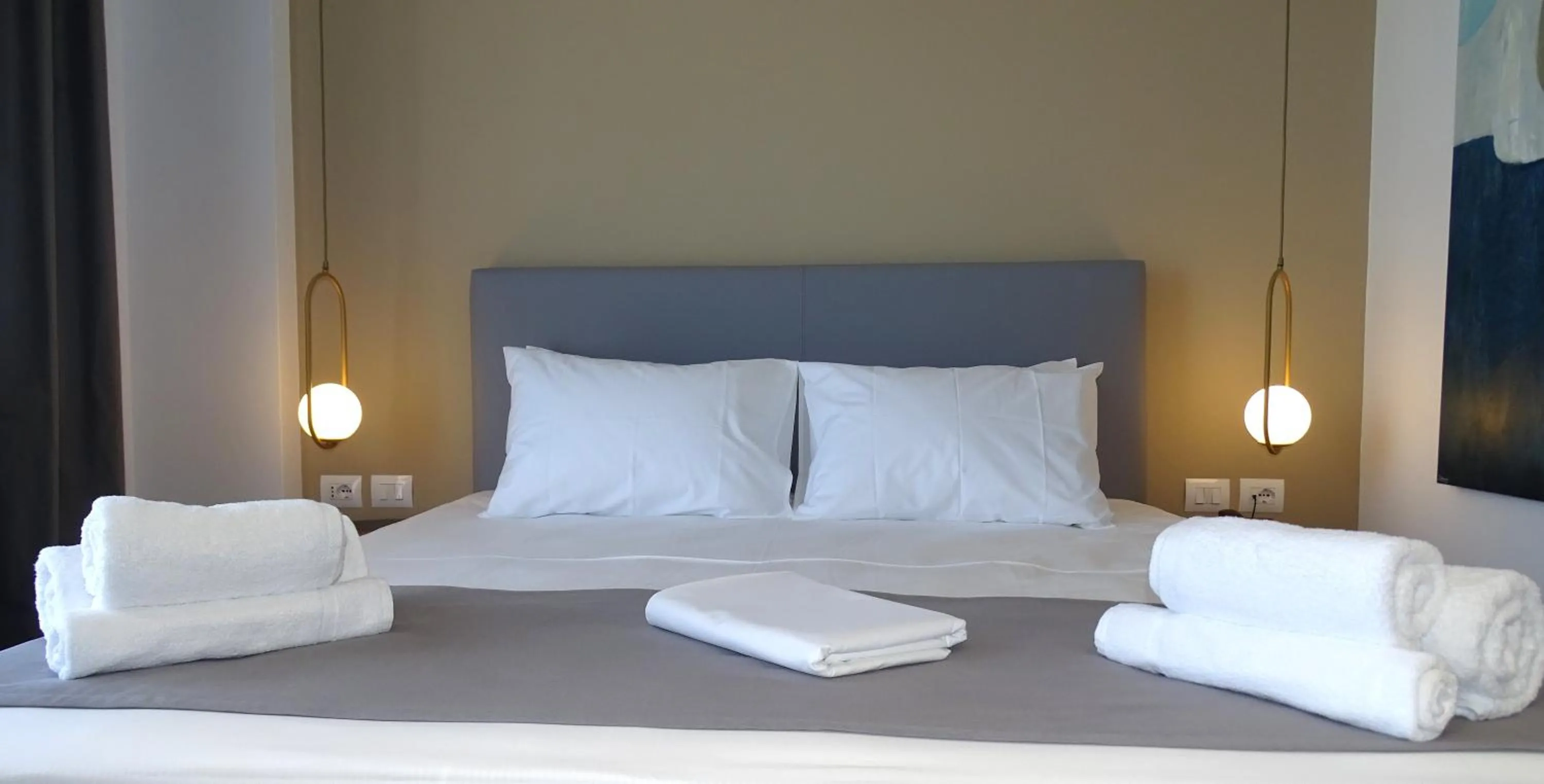 Bed in Valmar Hotel