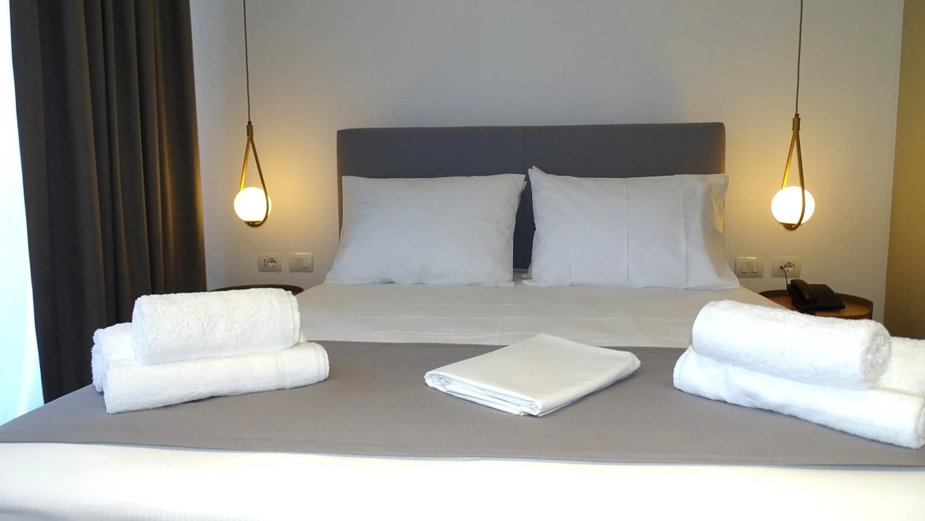 Bed in Valmar Hotel