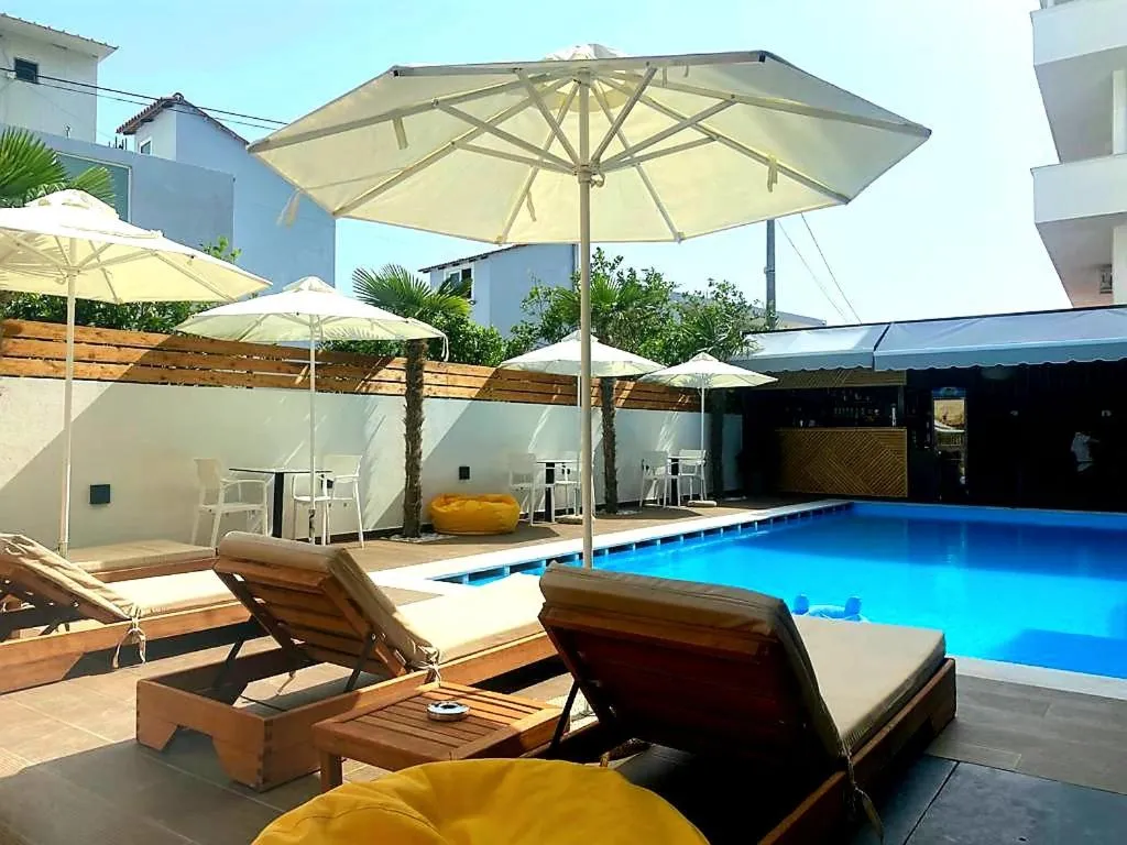 Patio in Valmar Hotel