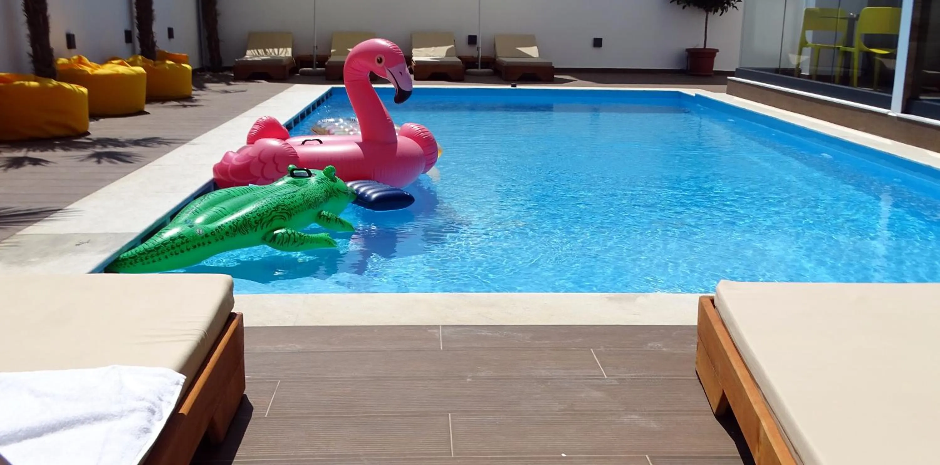 Swimming pool in Valmar Hotel