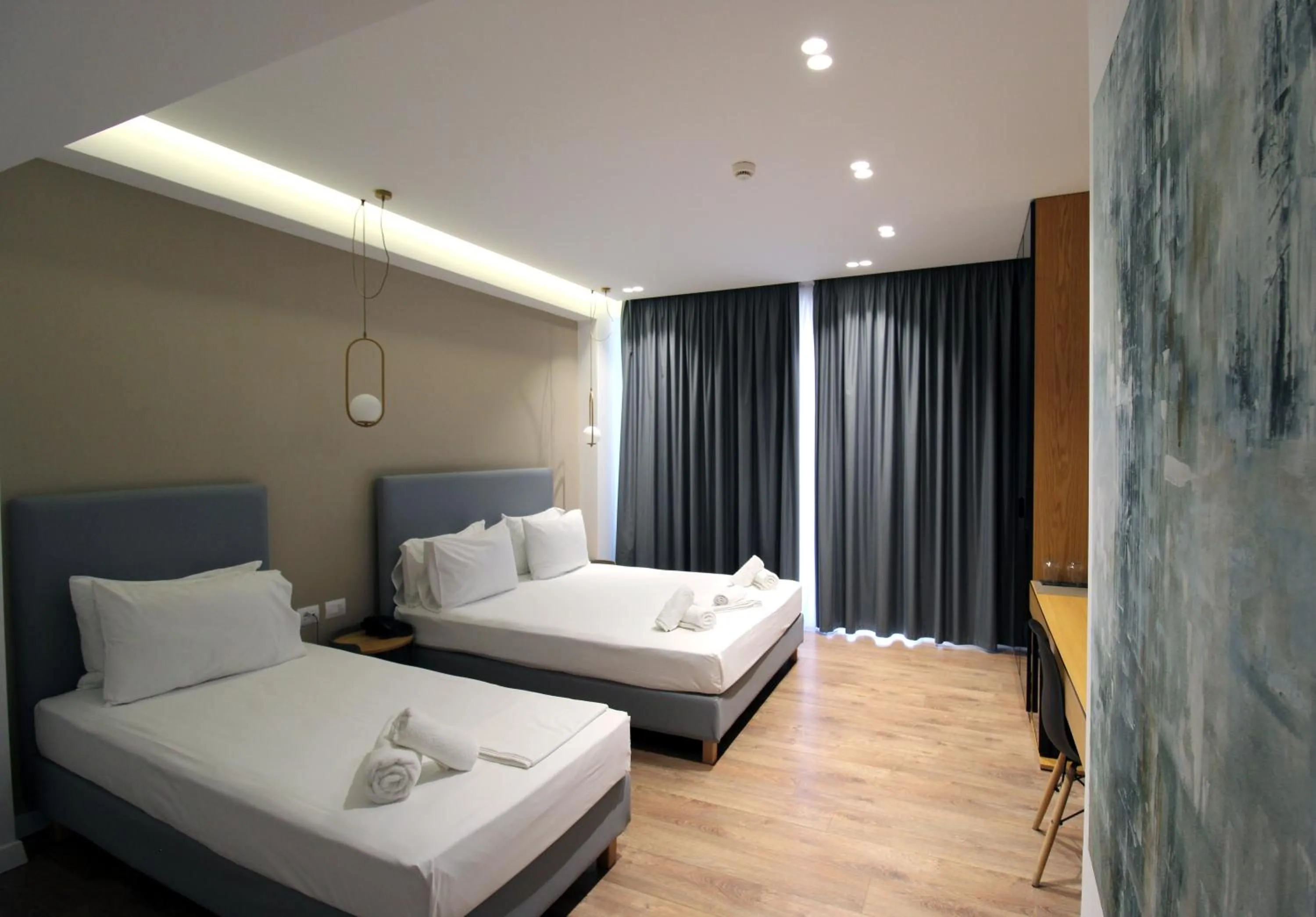 Bed in Valmar Hotel