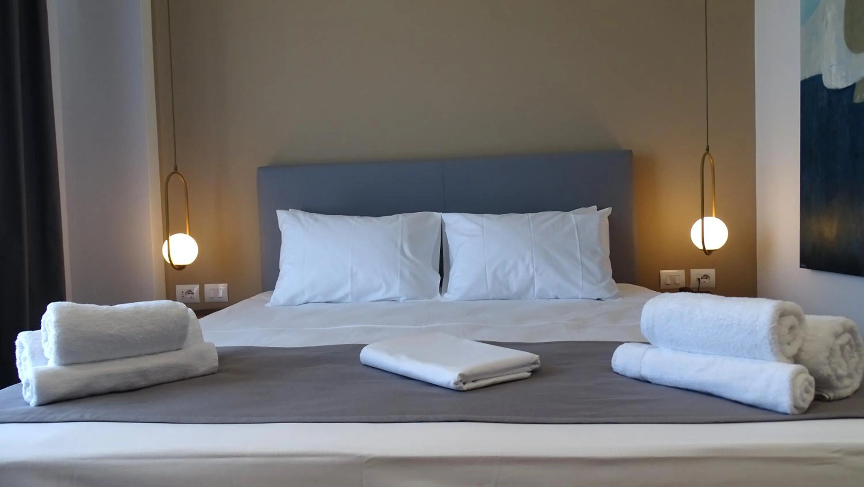 Bed in Valmar Hotel