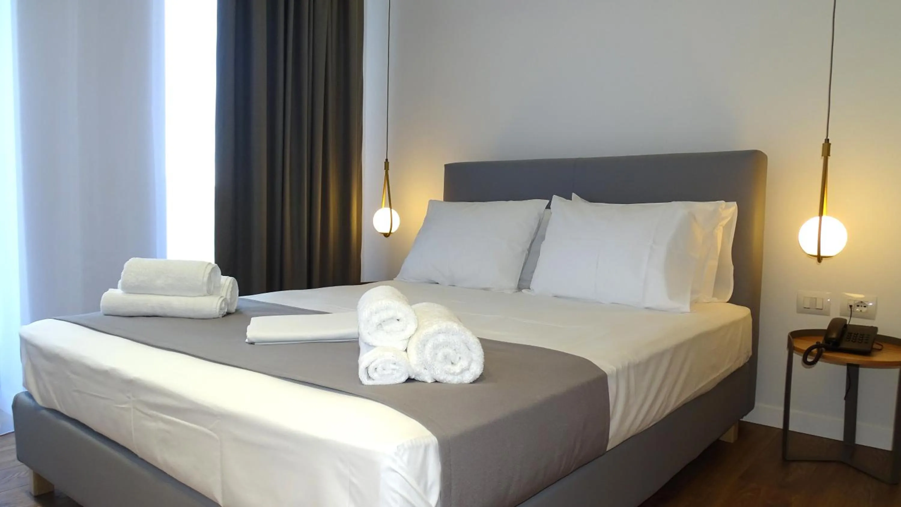Bed in Valmar Hotel