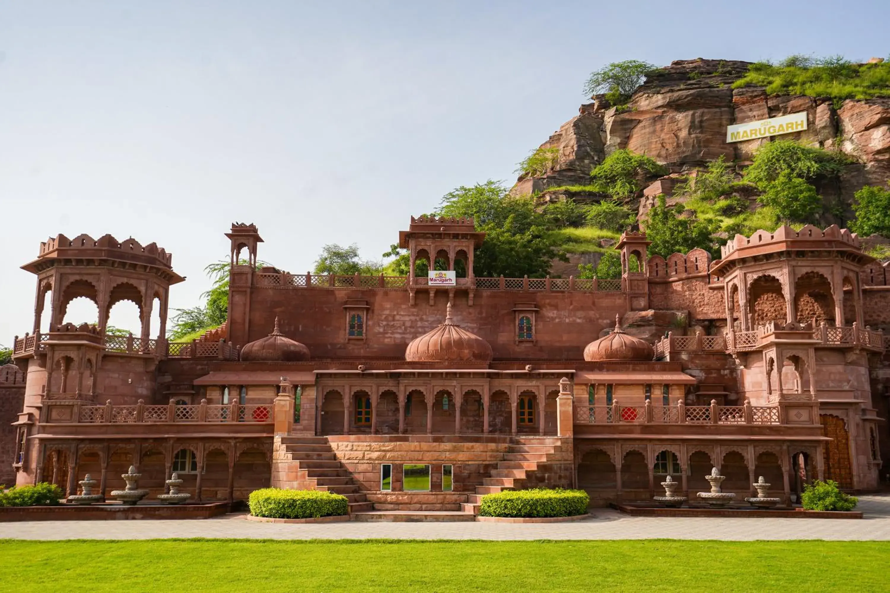 Property building in Marugarh Resort and Spa Property building in Marugarh Resort and Spa
