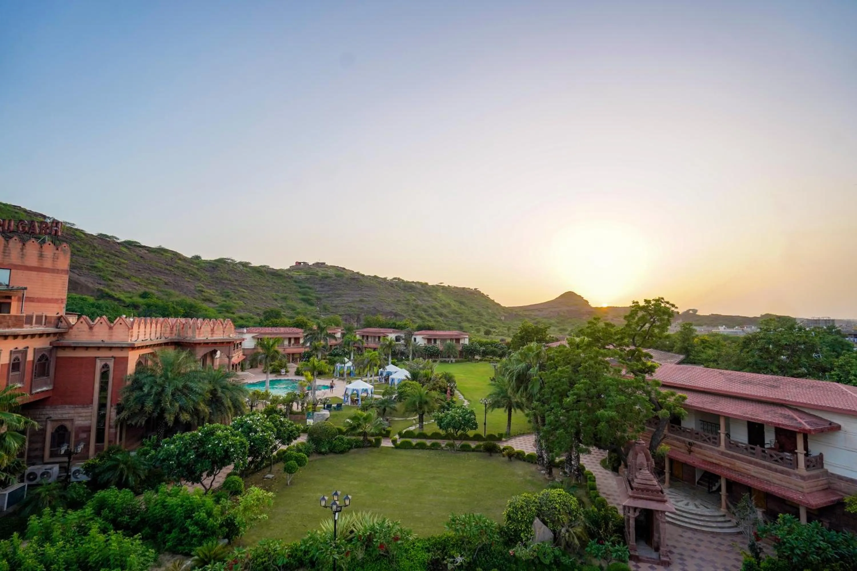 Bird's eye view in Marugarh Resort and Spa