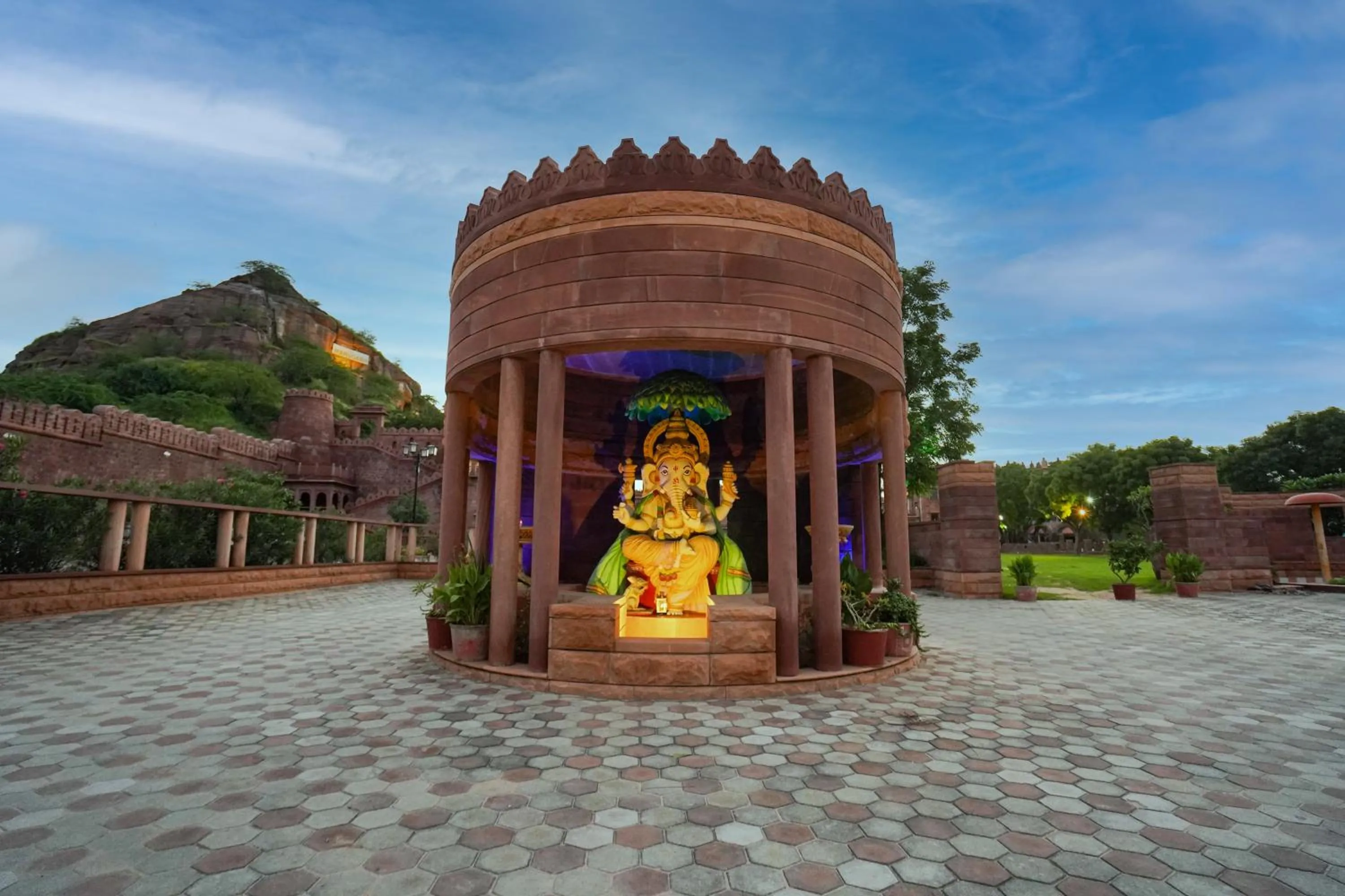 Property building in Marugarh Resort and Spa