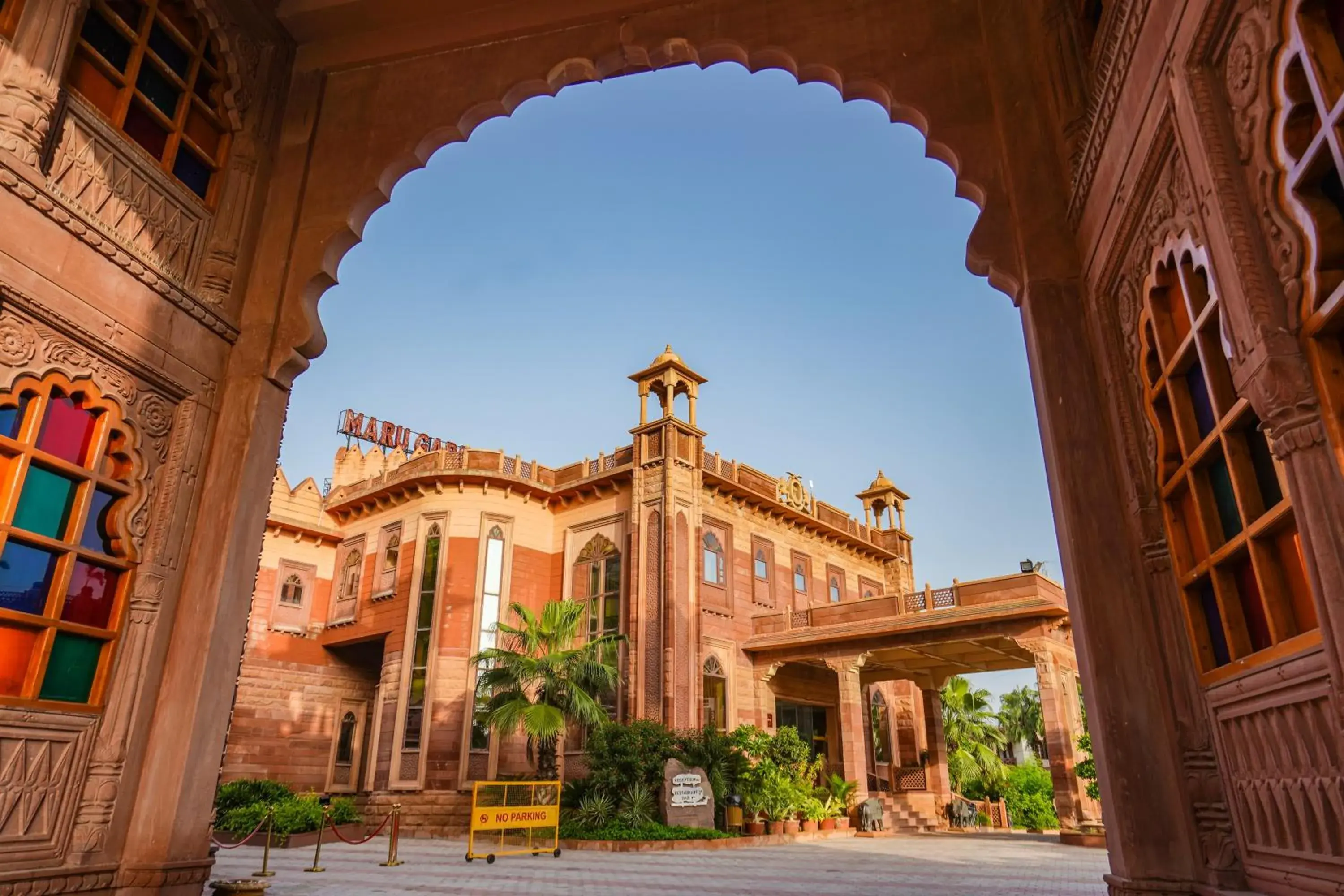Property building in Marugarh Resort and Spa Property building in Marugarh Resort and Spa