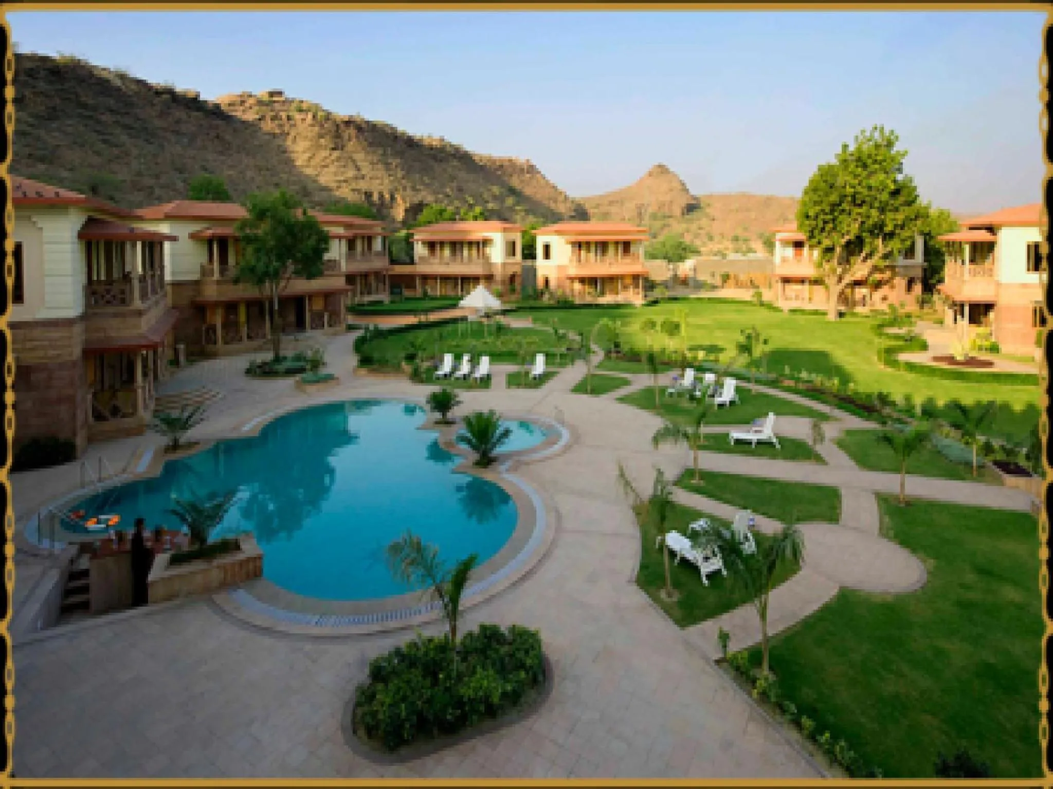 Bird's eye view in Marugarh Resort and Spa