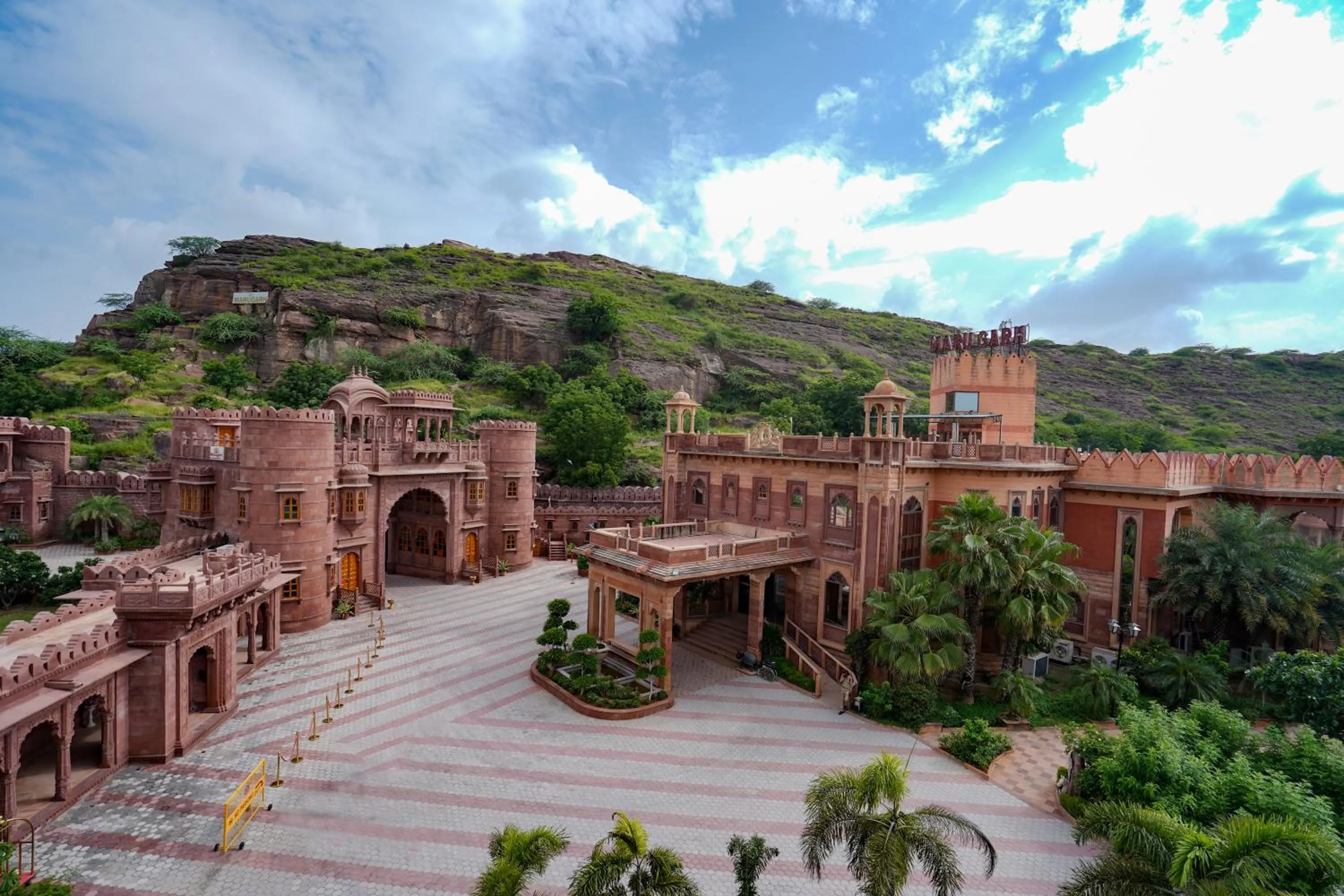 Property building in Marugarh Resort and Spa