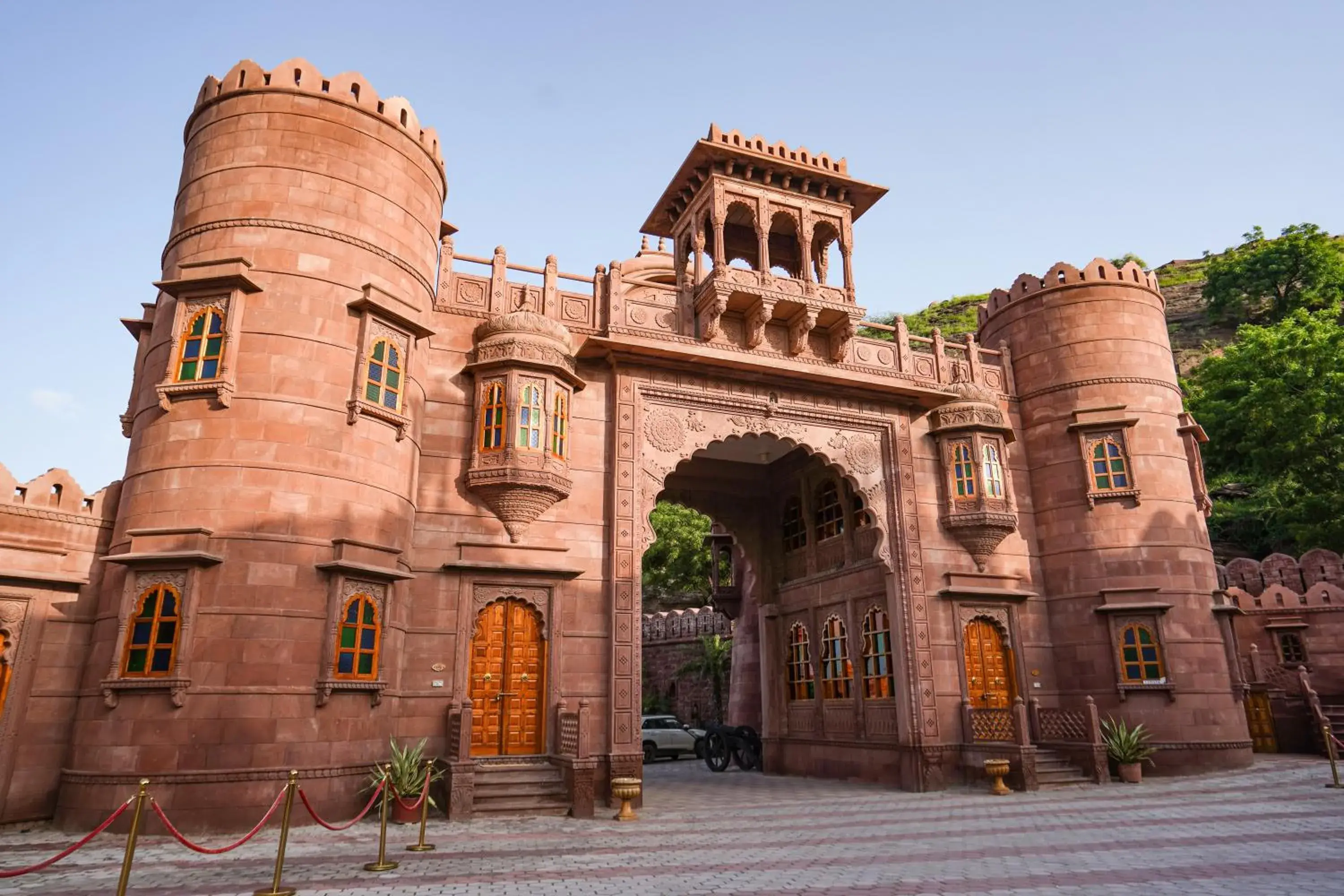 Property building in Marugarh Resort and Spa Property building in Marugarh Resort and Spa