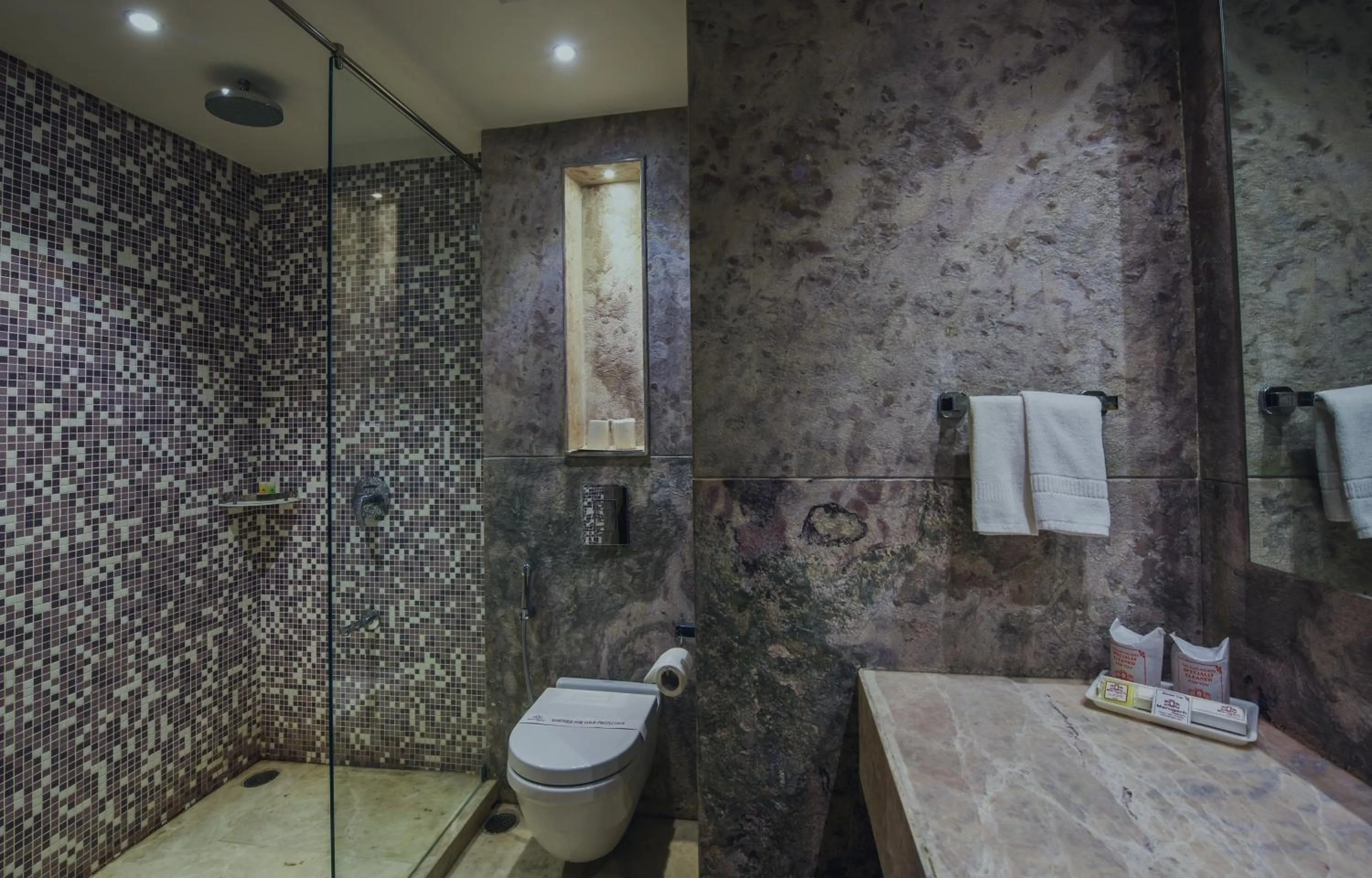 Bathroom in Marugarh Resort and Spa