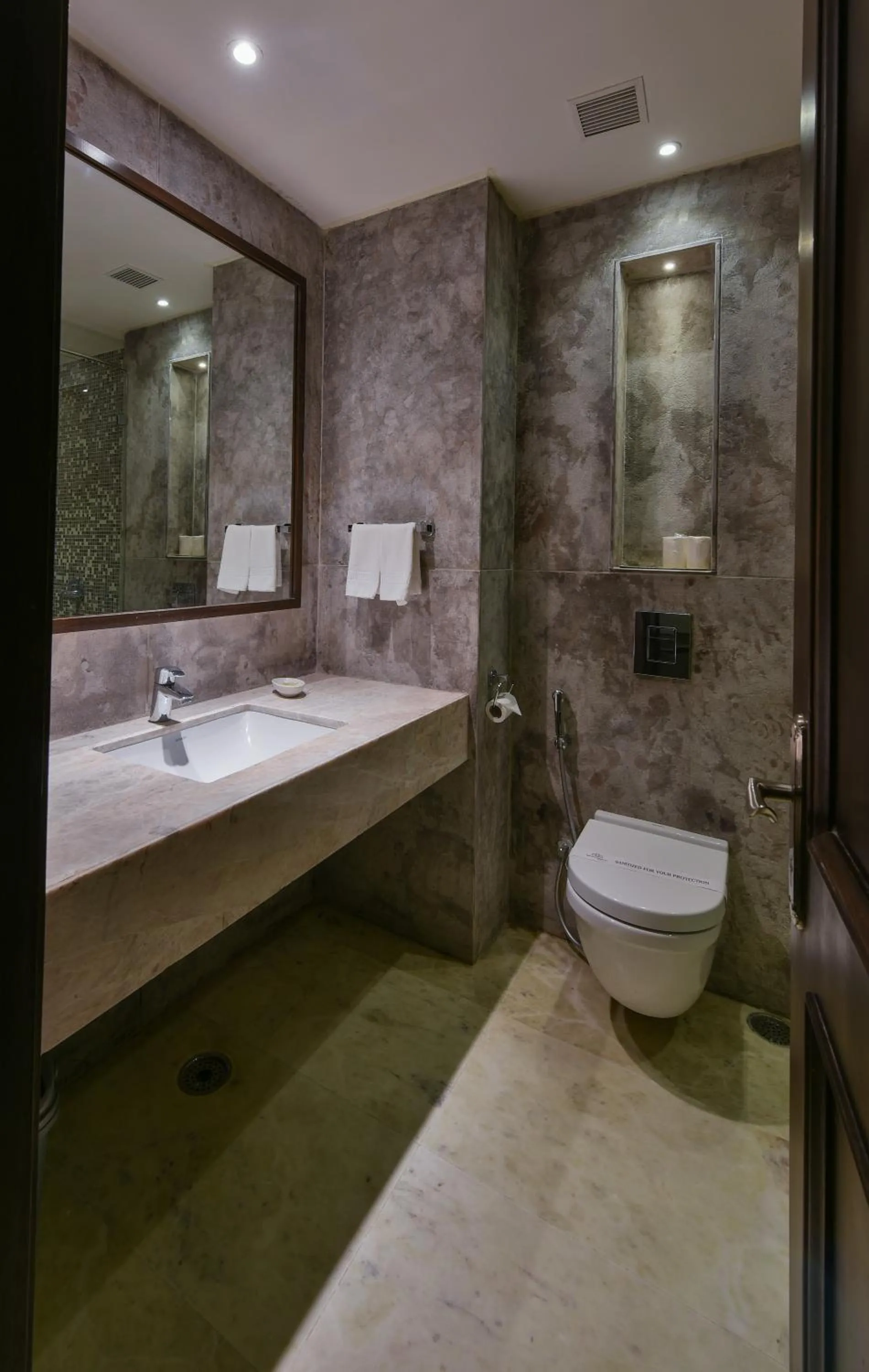 Bathroom in Marugarh Resort and Spa