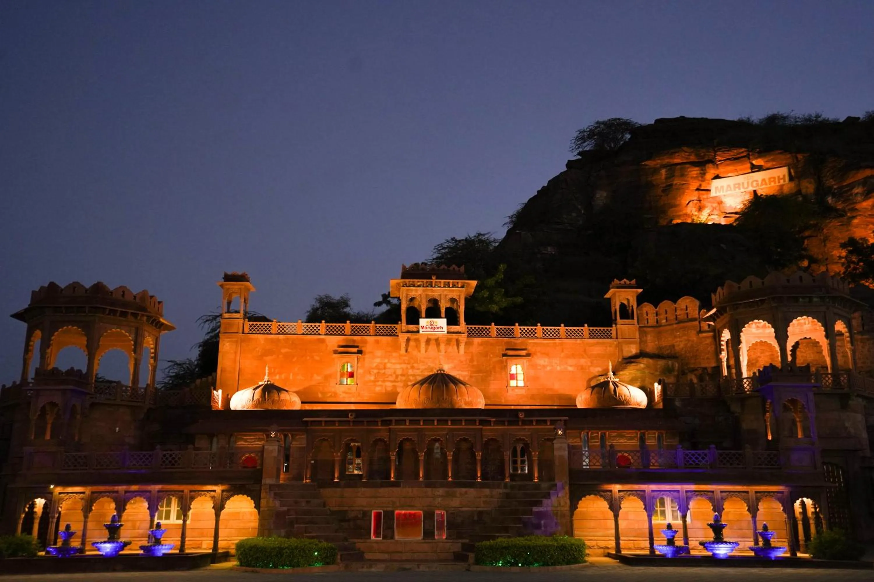 Property building in Marugarh Resort and Spa