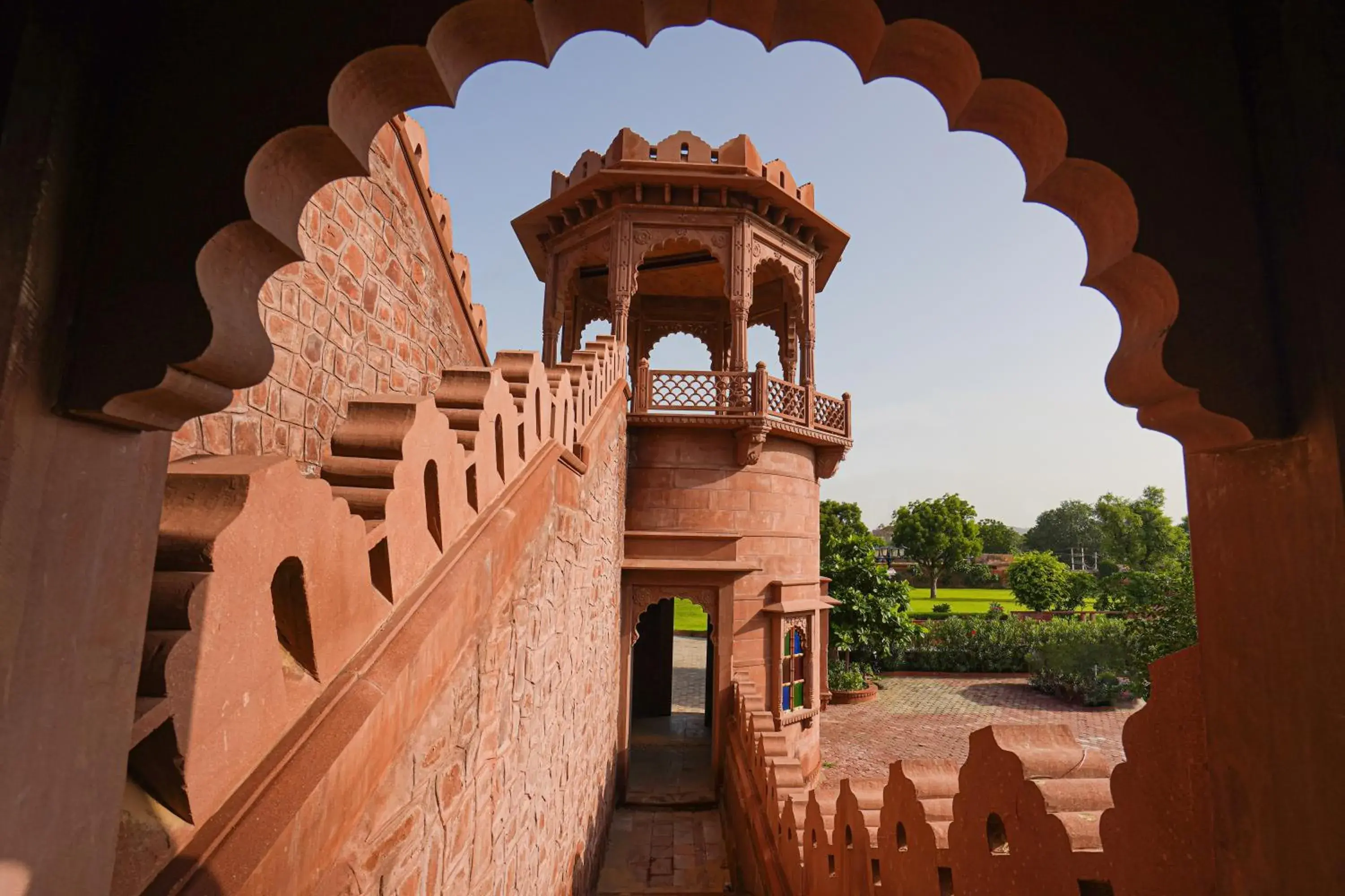 Property building in Marugarh Resort and Spa Property building in Marugarh Resort and Spa