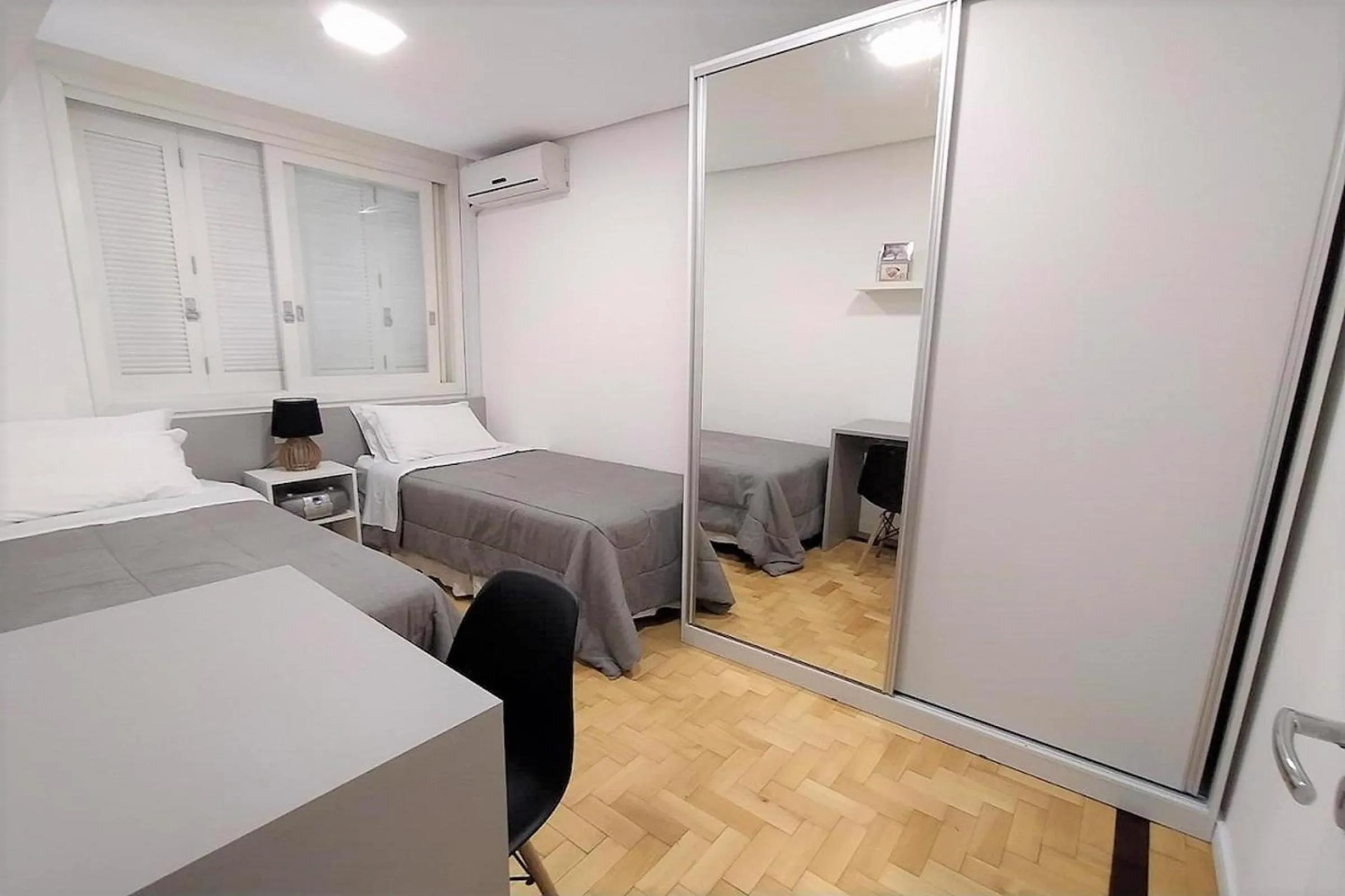 Bed in Apartamento Aluri