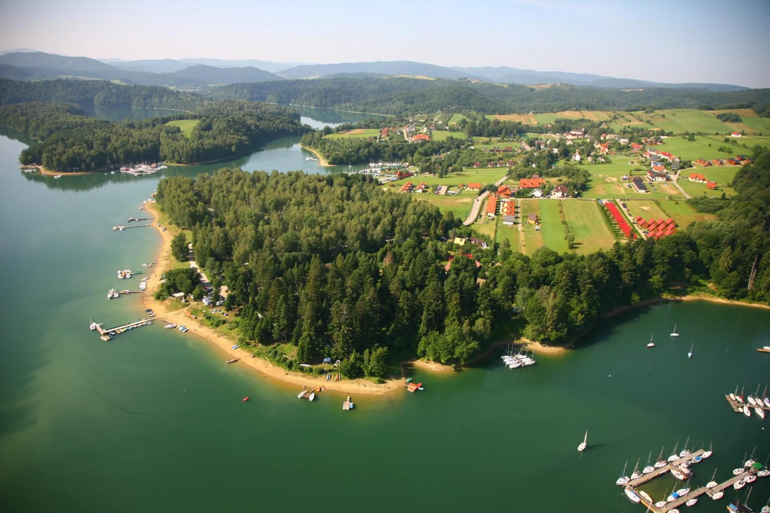 Bird's eye view in Szeptucha