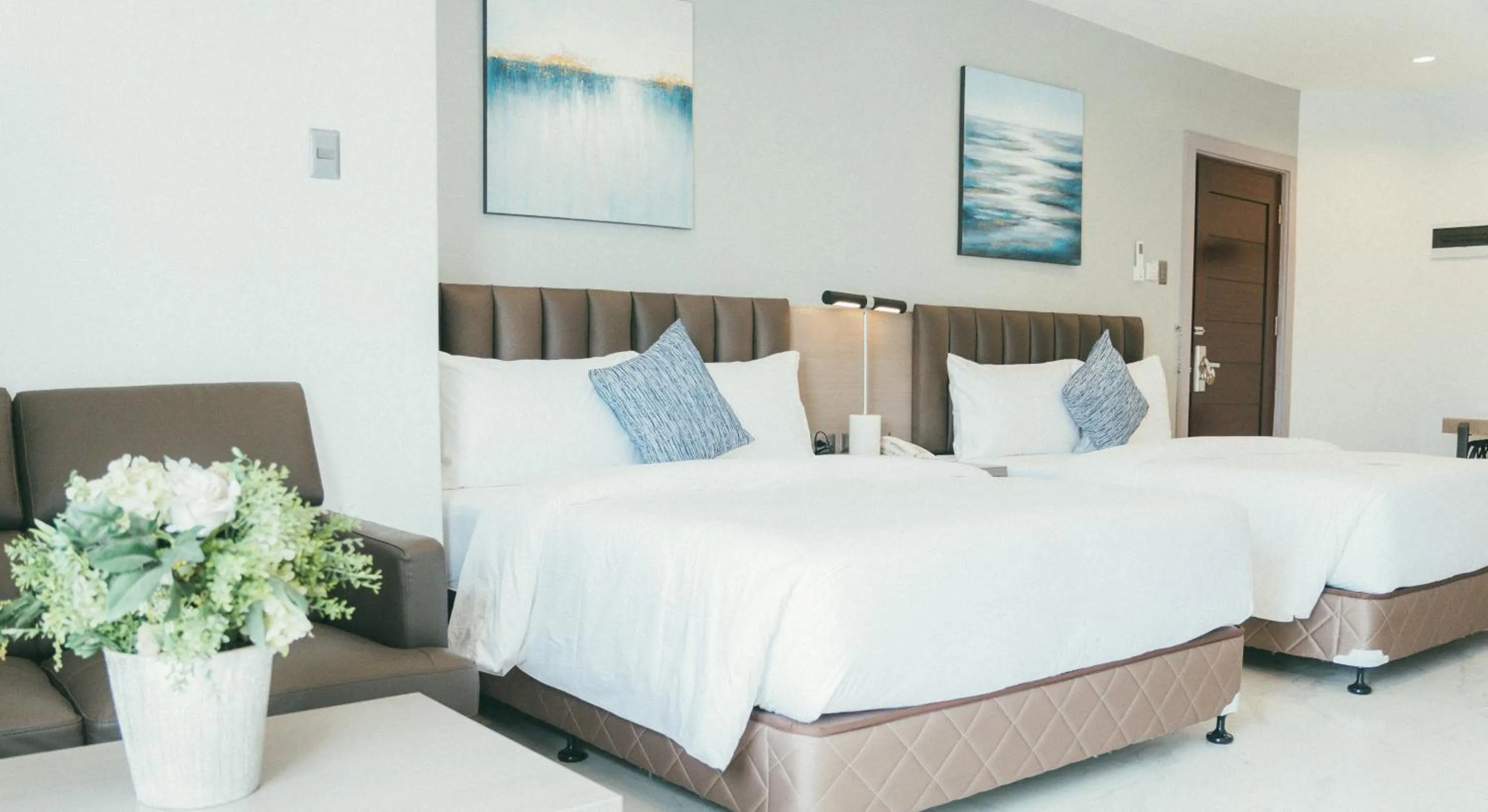 Bed in NS Royal Hotel