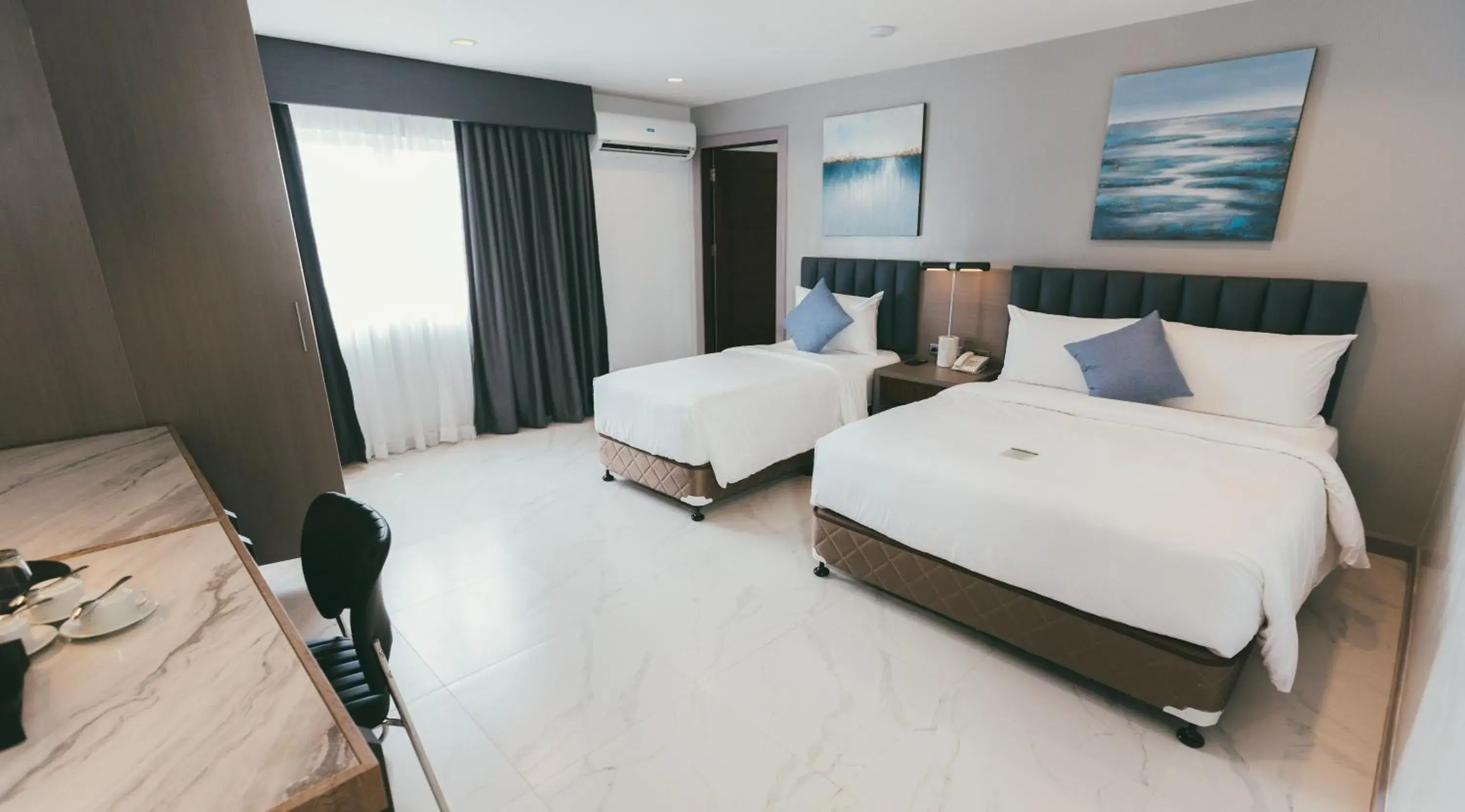 Bed in NS Royal Hotel Bed in NS Royal Hotel