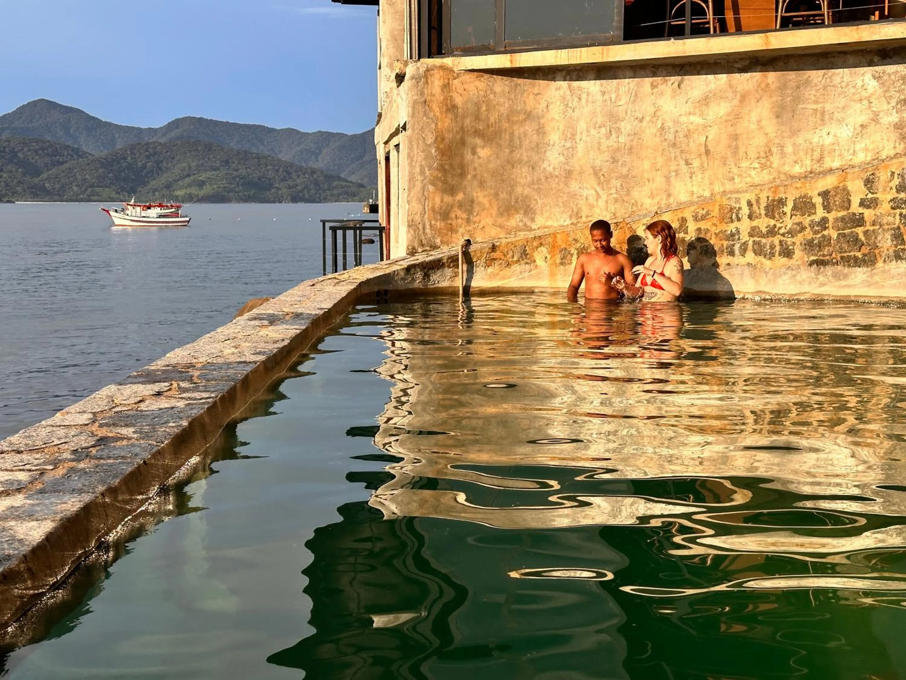 Swimming pool in 1819 Marine Hotel