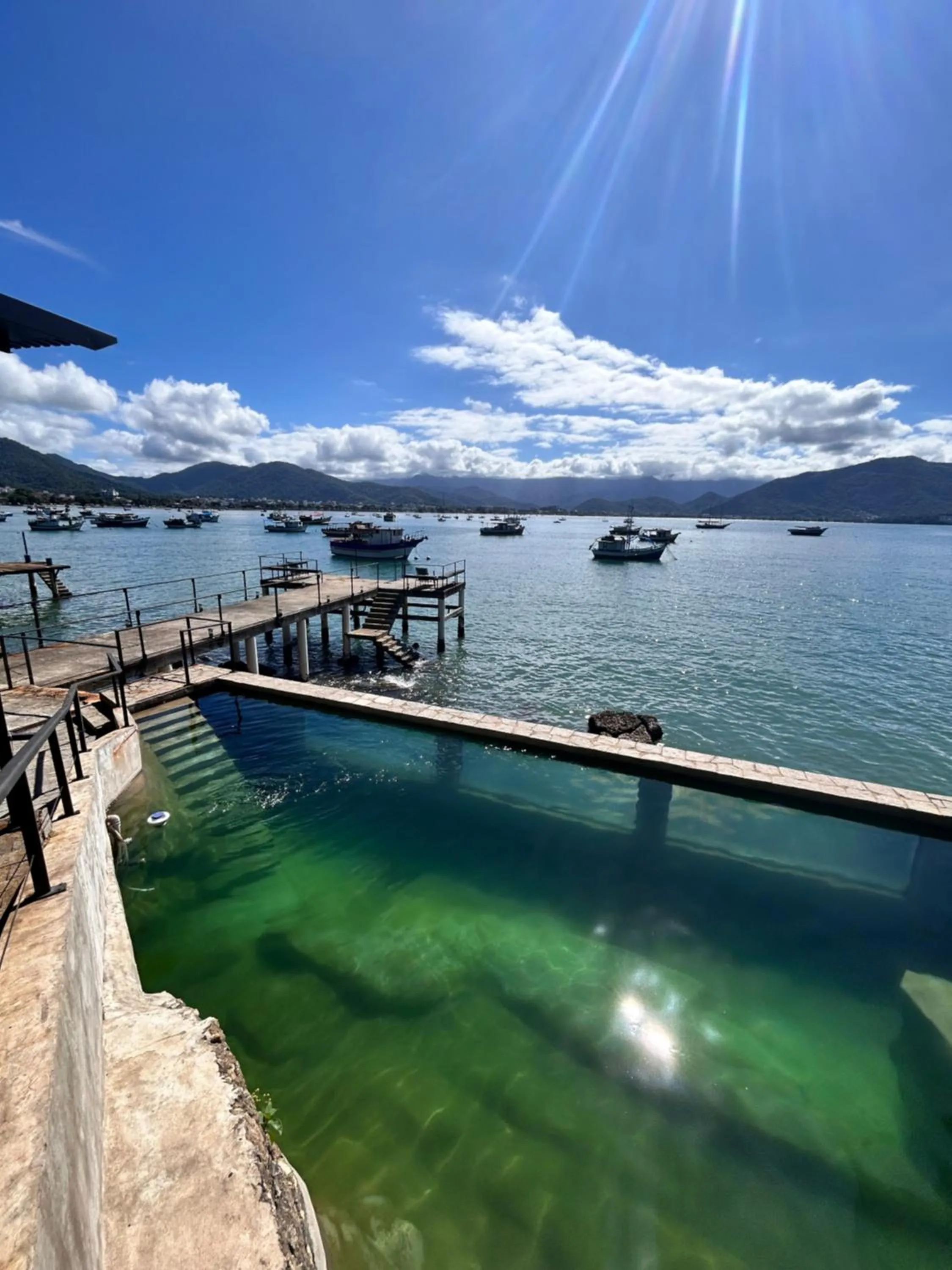 Swimming pool in 1819 Marine Hotel