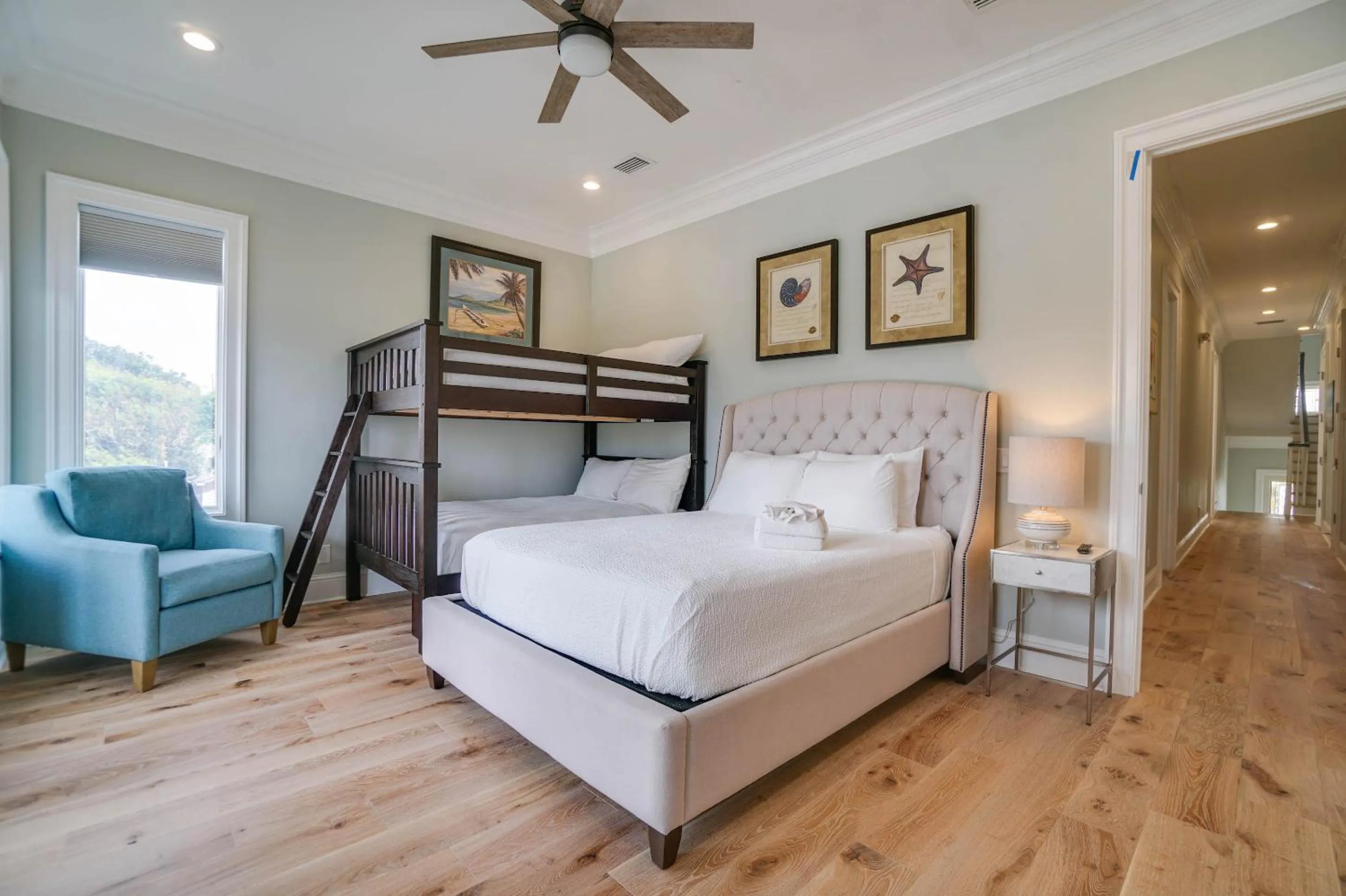 Bed in Beach House - Stairway to Heaven