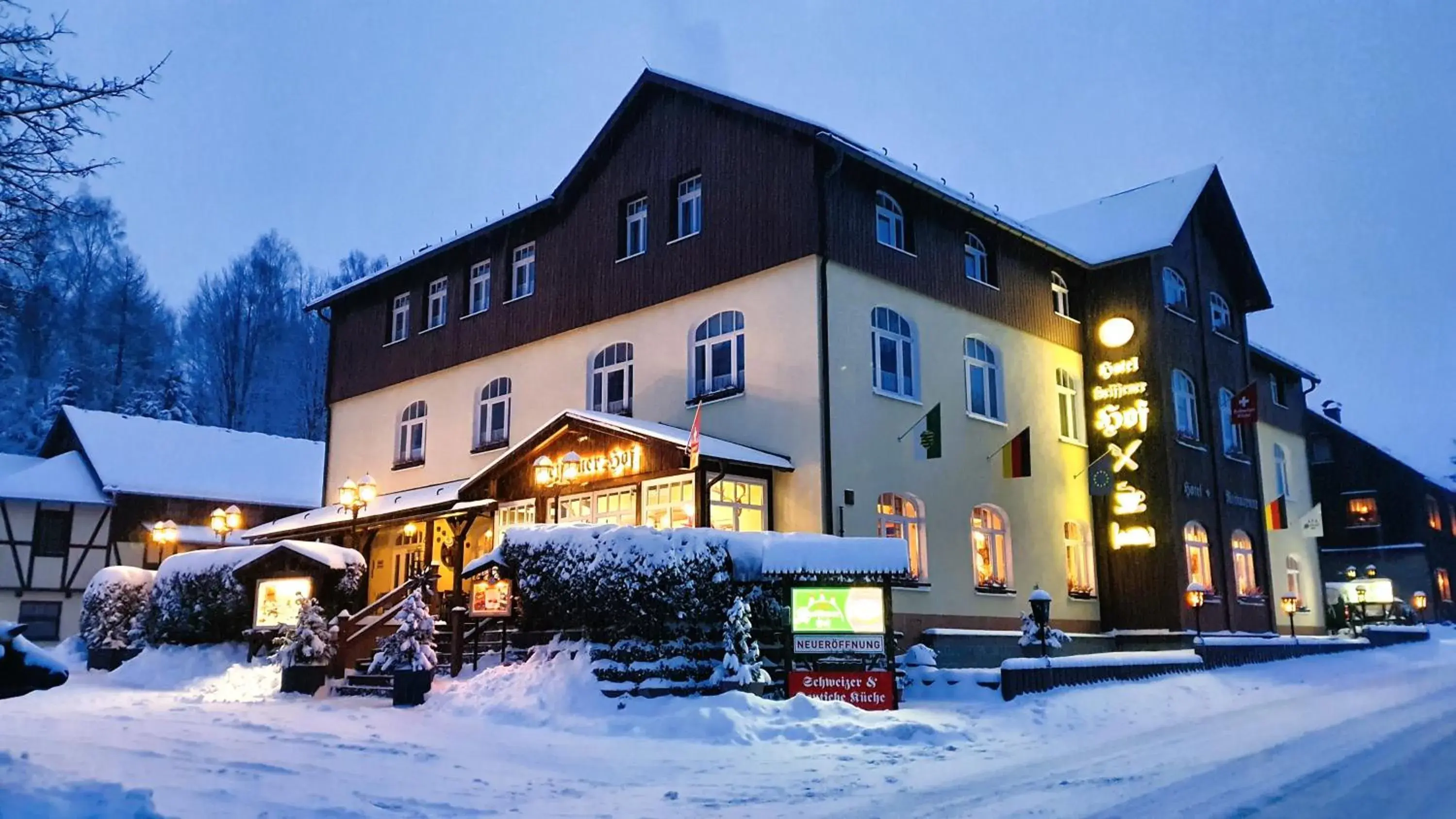 Property building in Hotel Seiffener Hof*** Property building in Hotel Seiffener Hof***