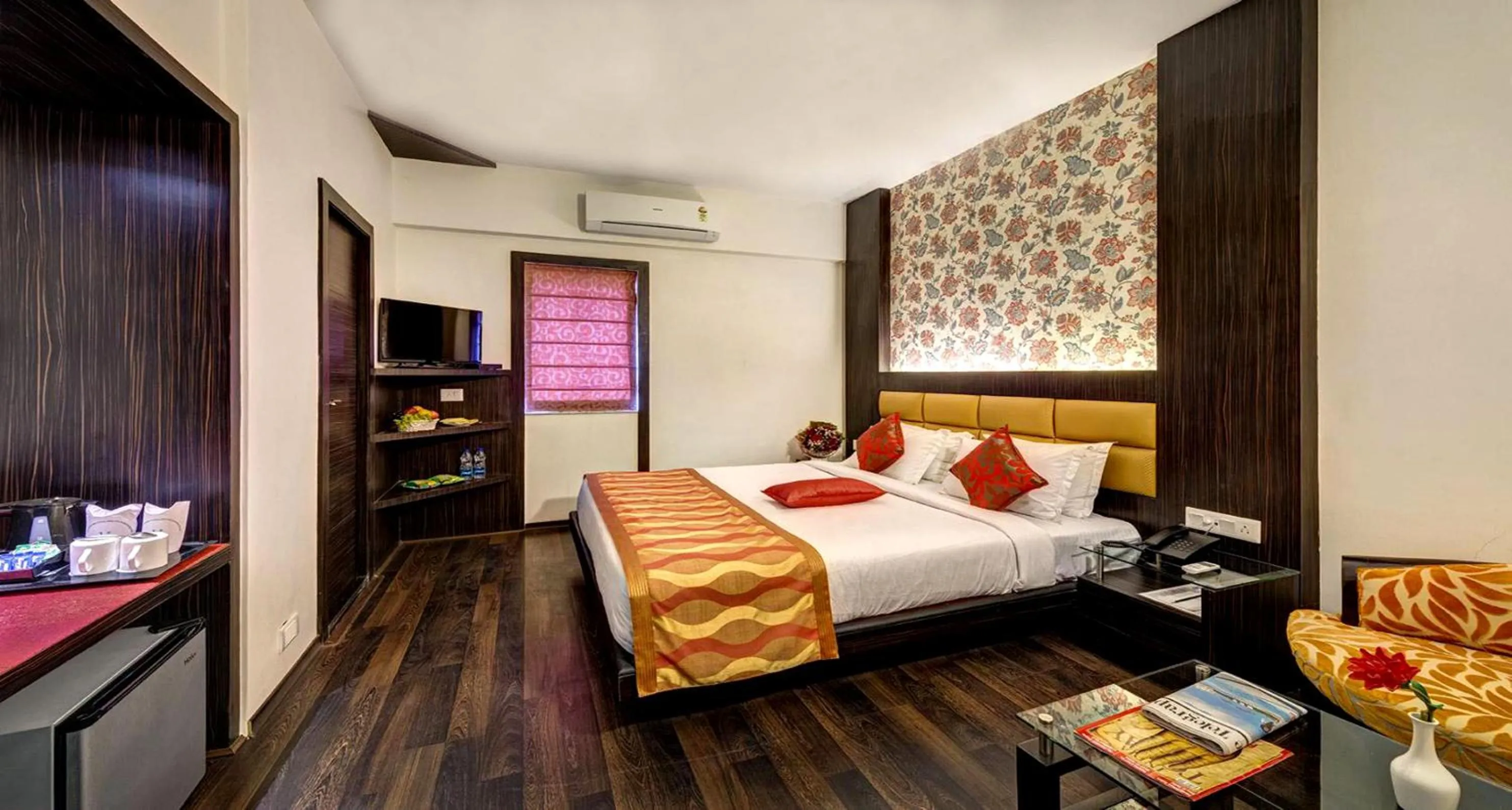 Bed in Viceroy Boutique Hotel