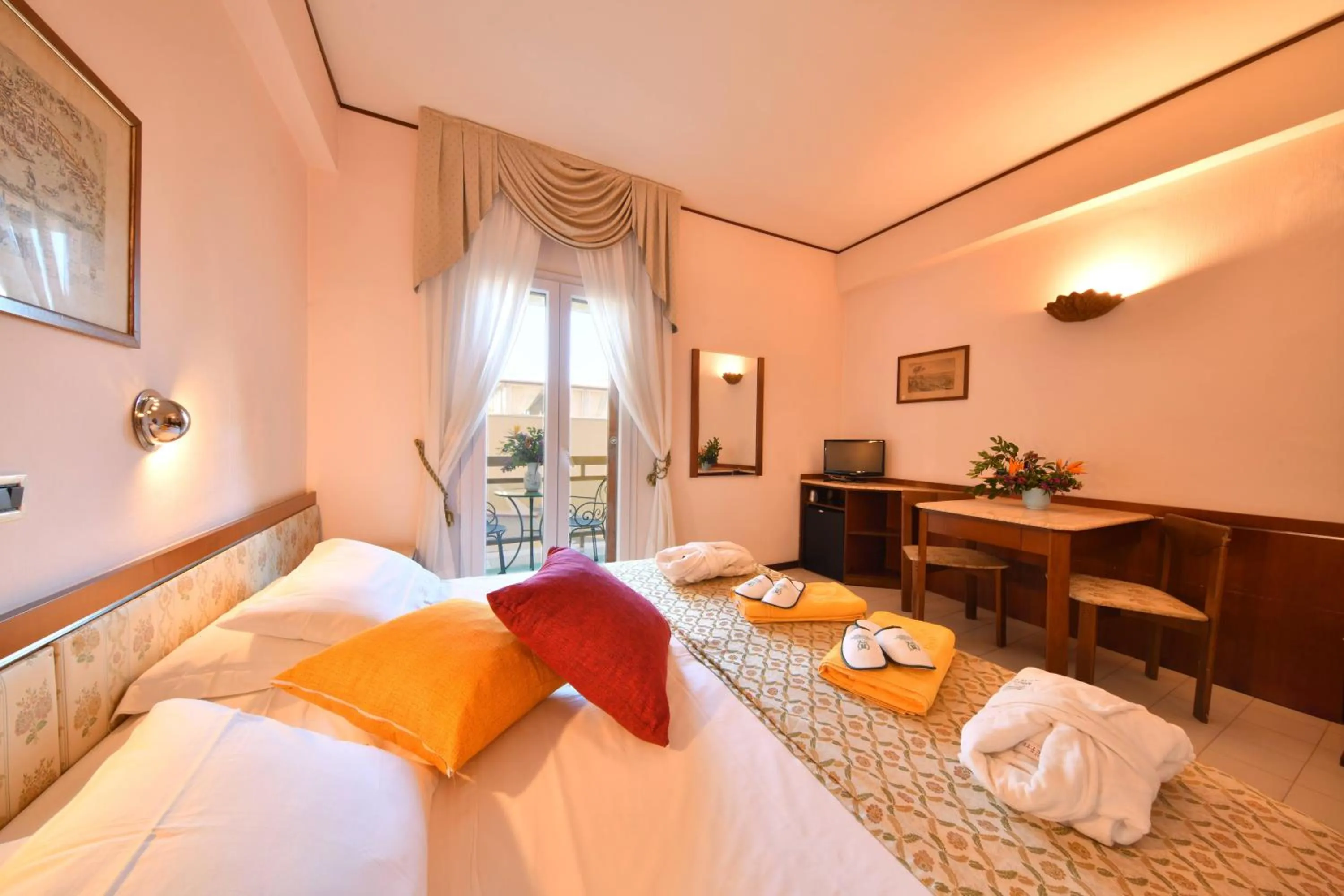 Bed in Grand Hotel Terme di Augusto