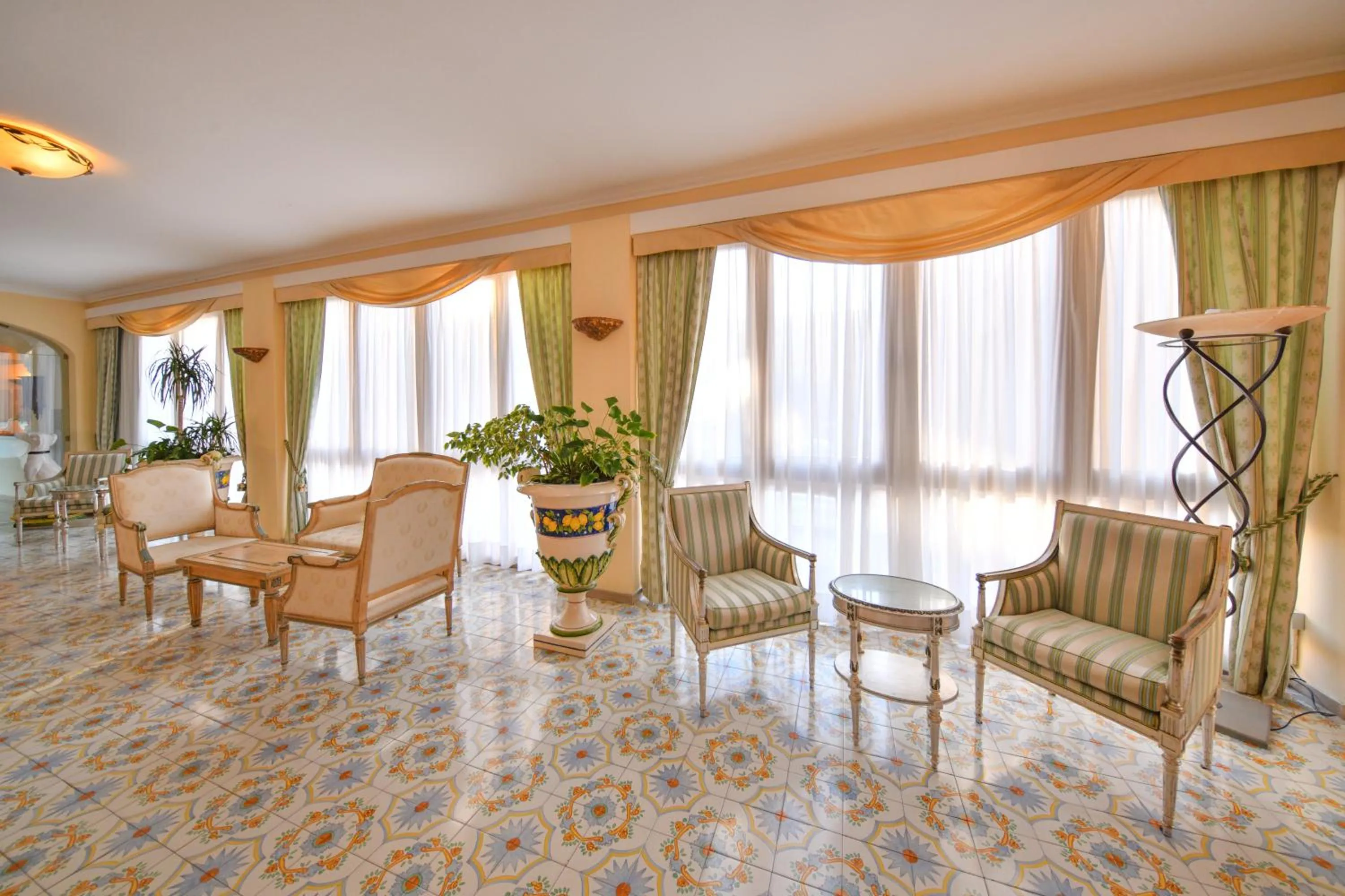 Living room in Grand Hotel Terme di Augusto
