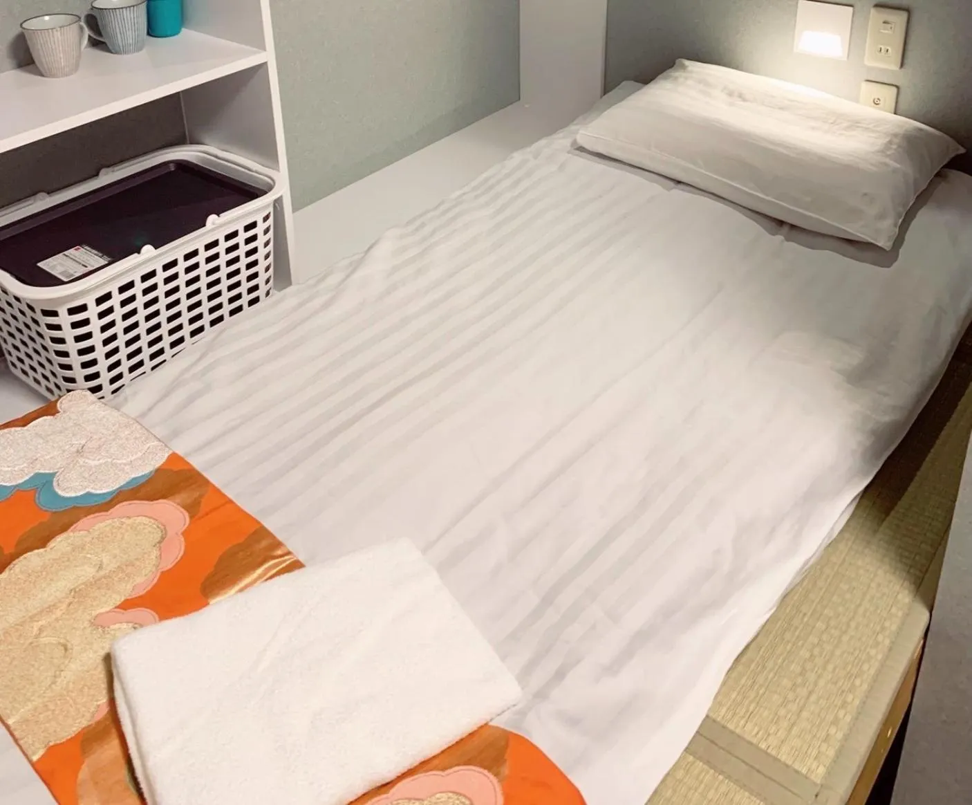 Bed in Jing House akihabara Ryokan - Vacation STAY 30899v
