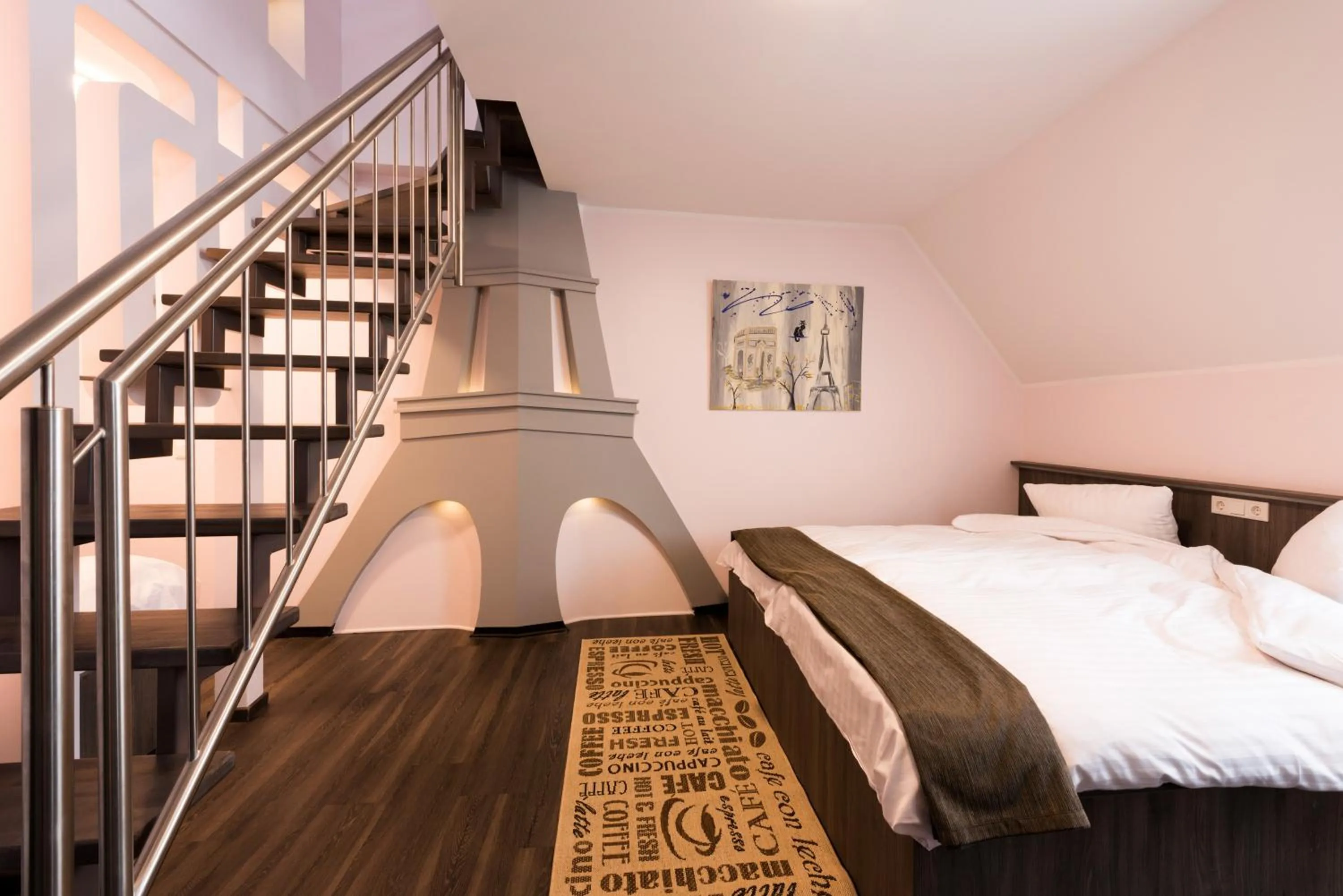 Decorative detail, Bed in Bürgerhofhotel