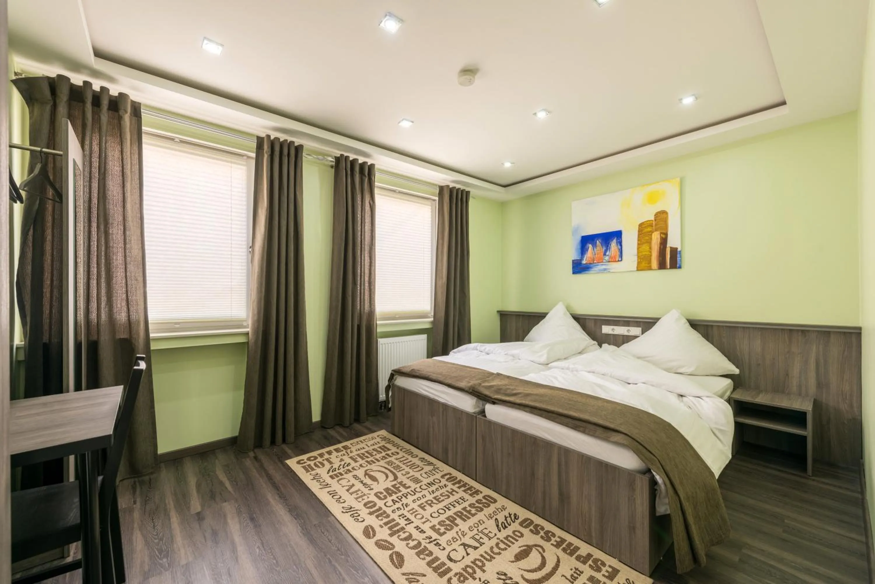 Living room, Bed in Bürgerhofhotel